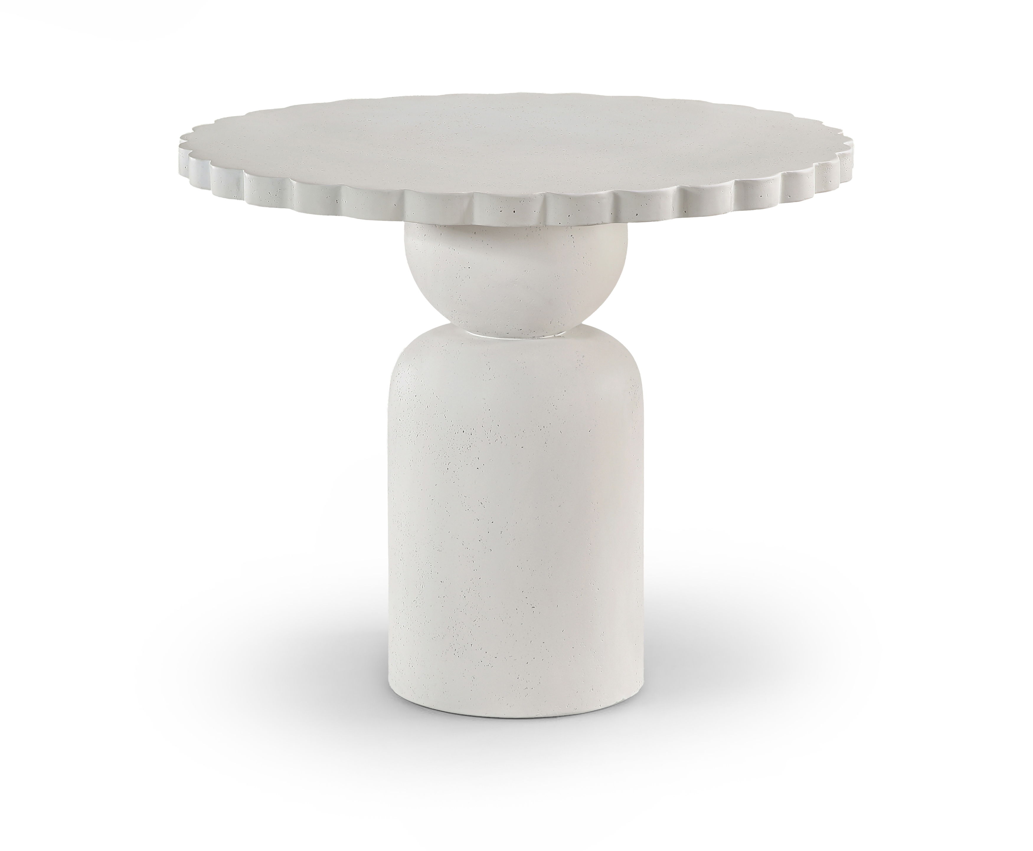 Petalia - 36'' Indoor/Outdoor Dining Table - Cream