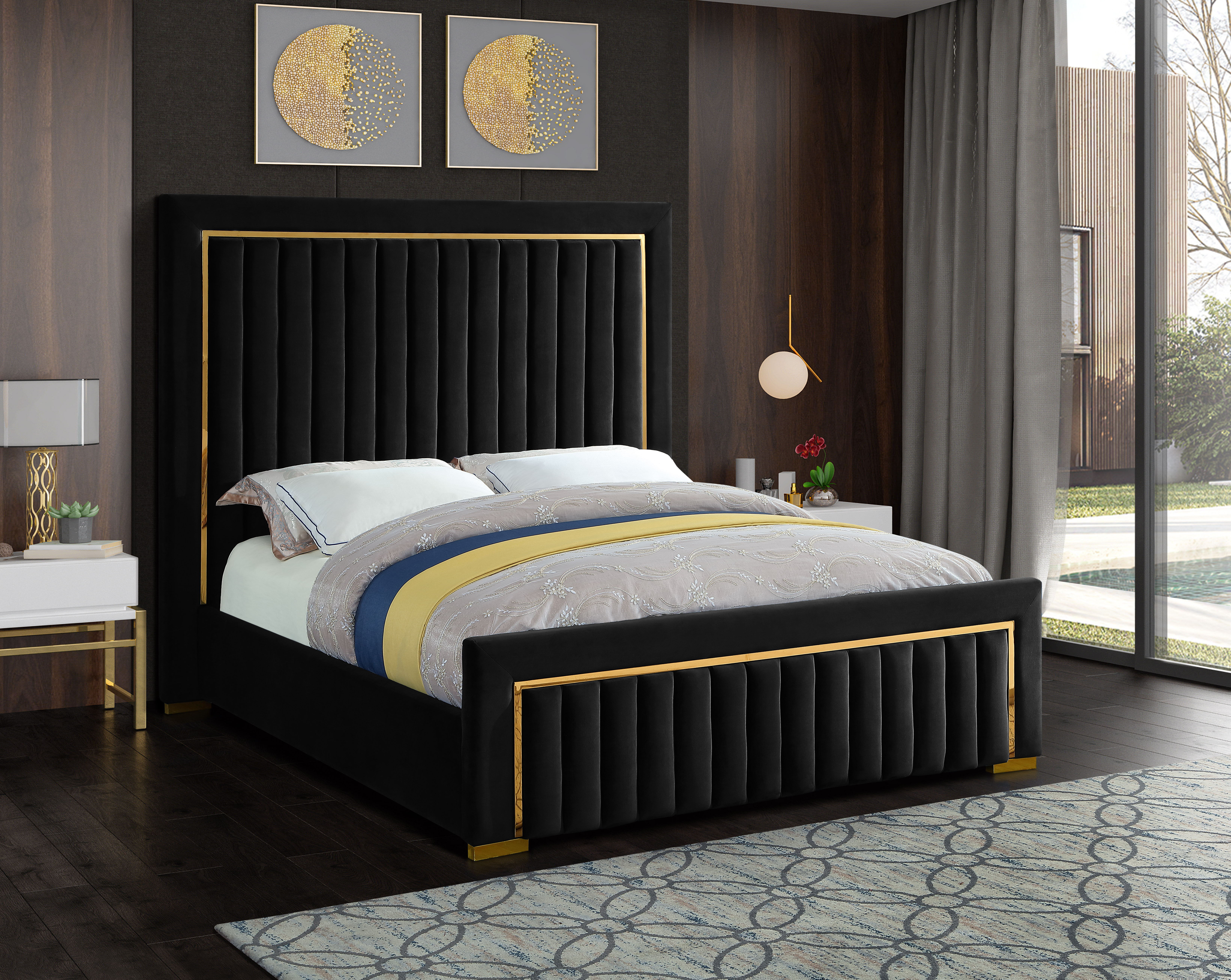 Dolce - King Bed - Black