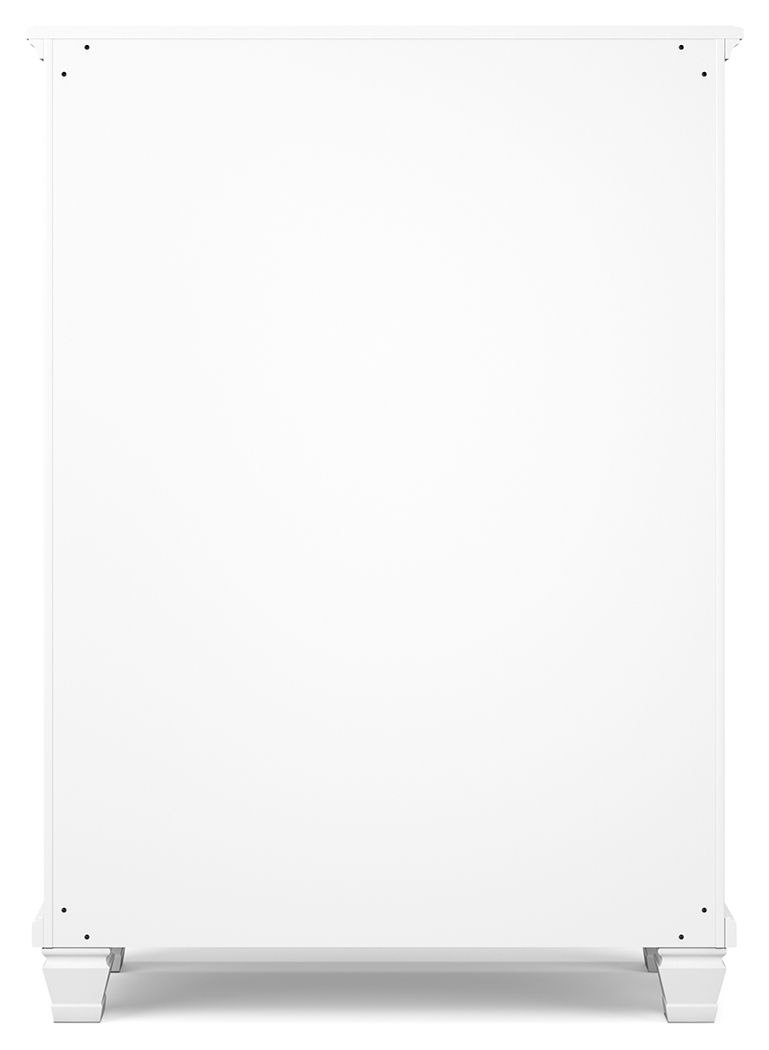 Ashley Furniture Fortman - Five Drawer Chest - White - Image 6