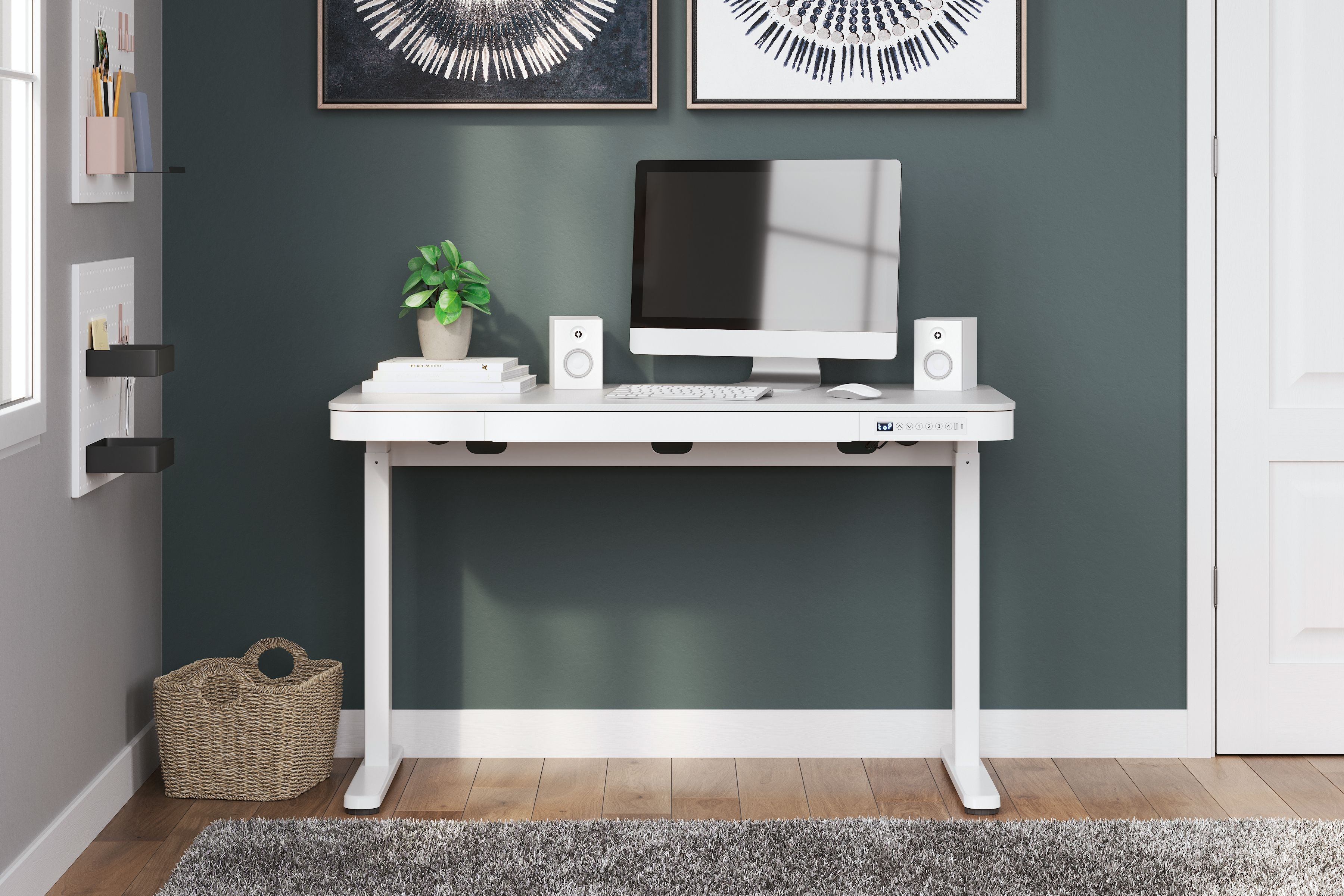 Ashley Lynxtyn Adjustable Height Desk