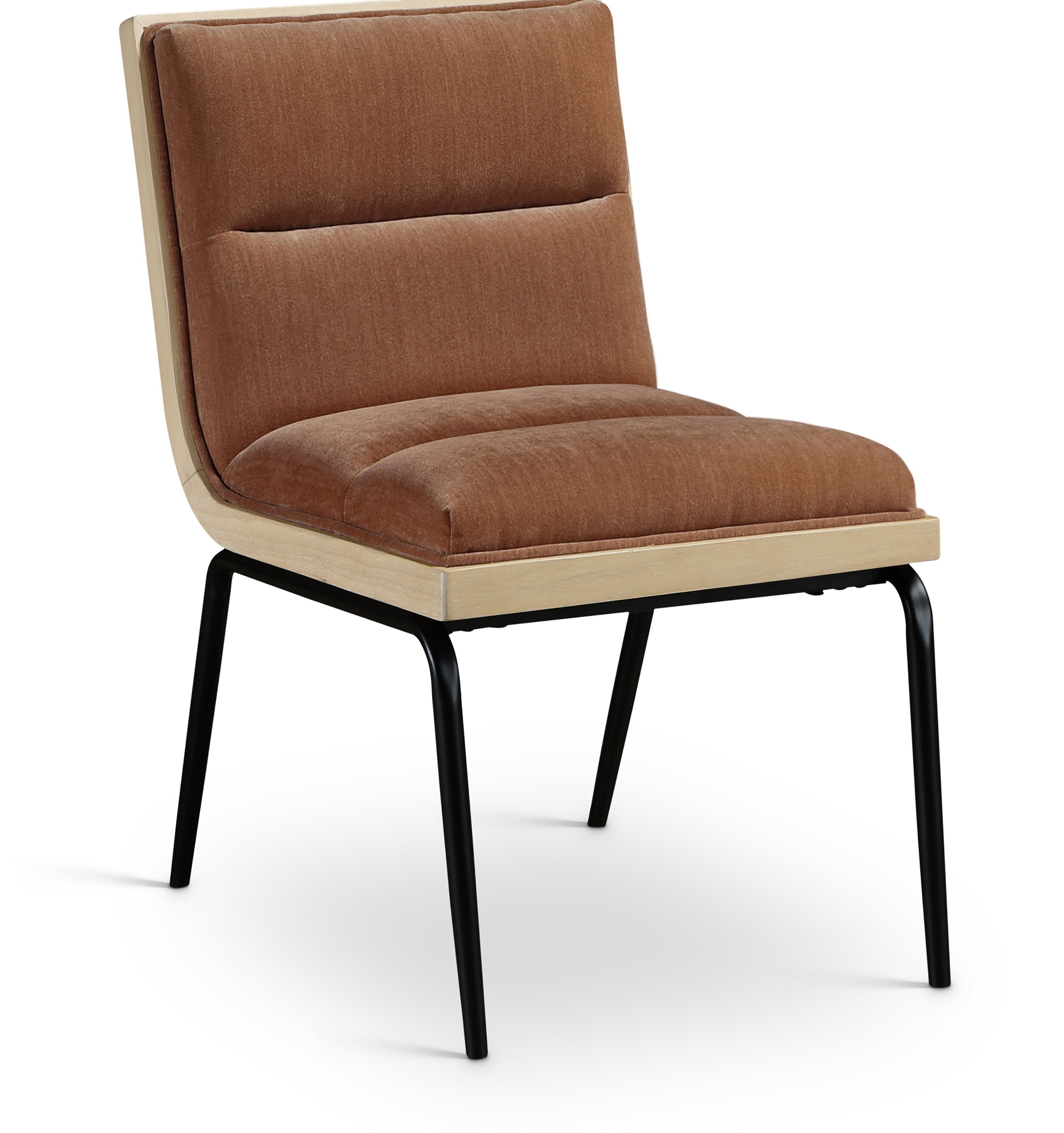 Viceroy - Fabric Upholstered Dining Chair (Set of 2) - Cognac