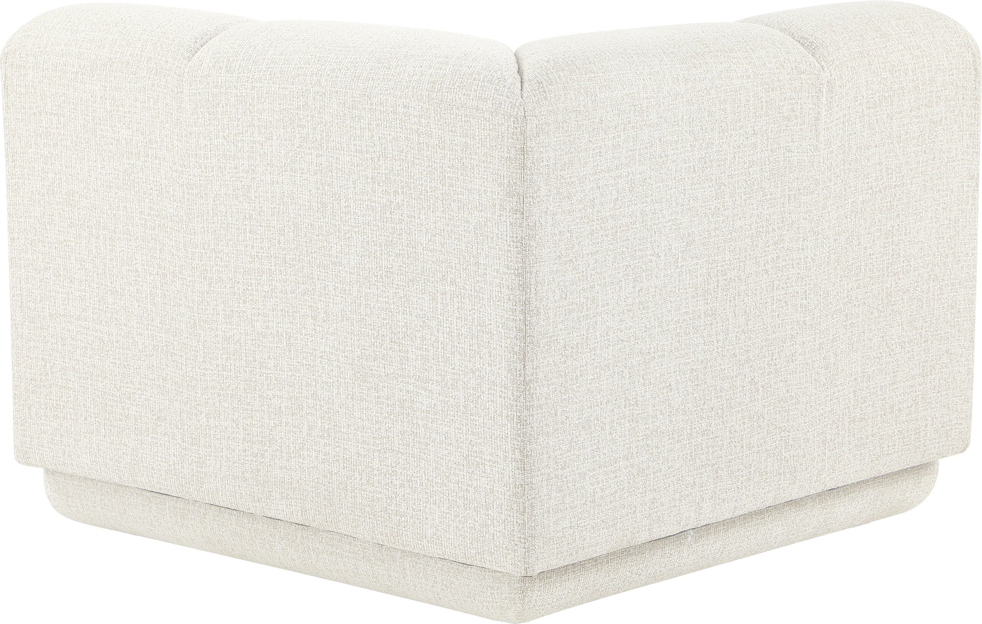 Modari - Fabric Upholstered Corner Chair - Cream