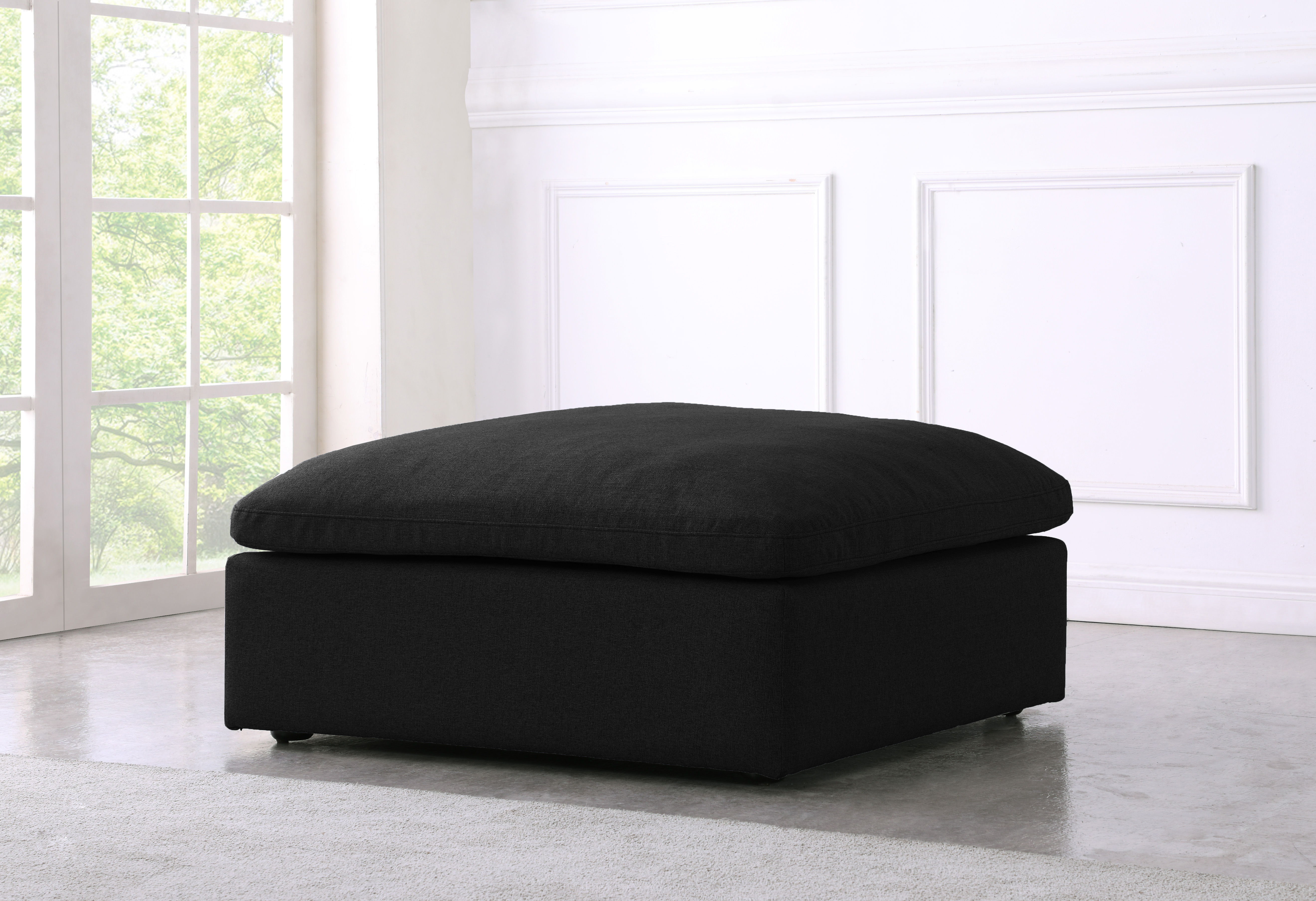 Serene - Modular Ottoman - Black