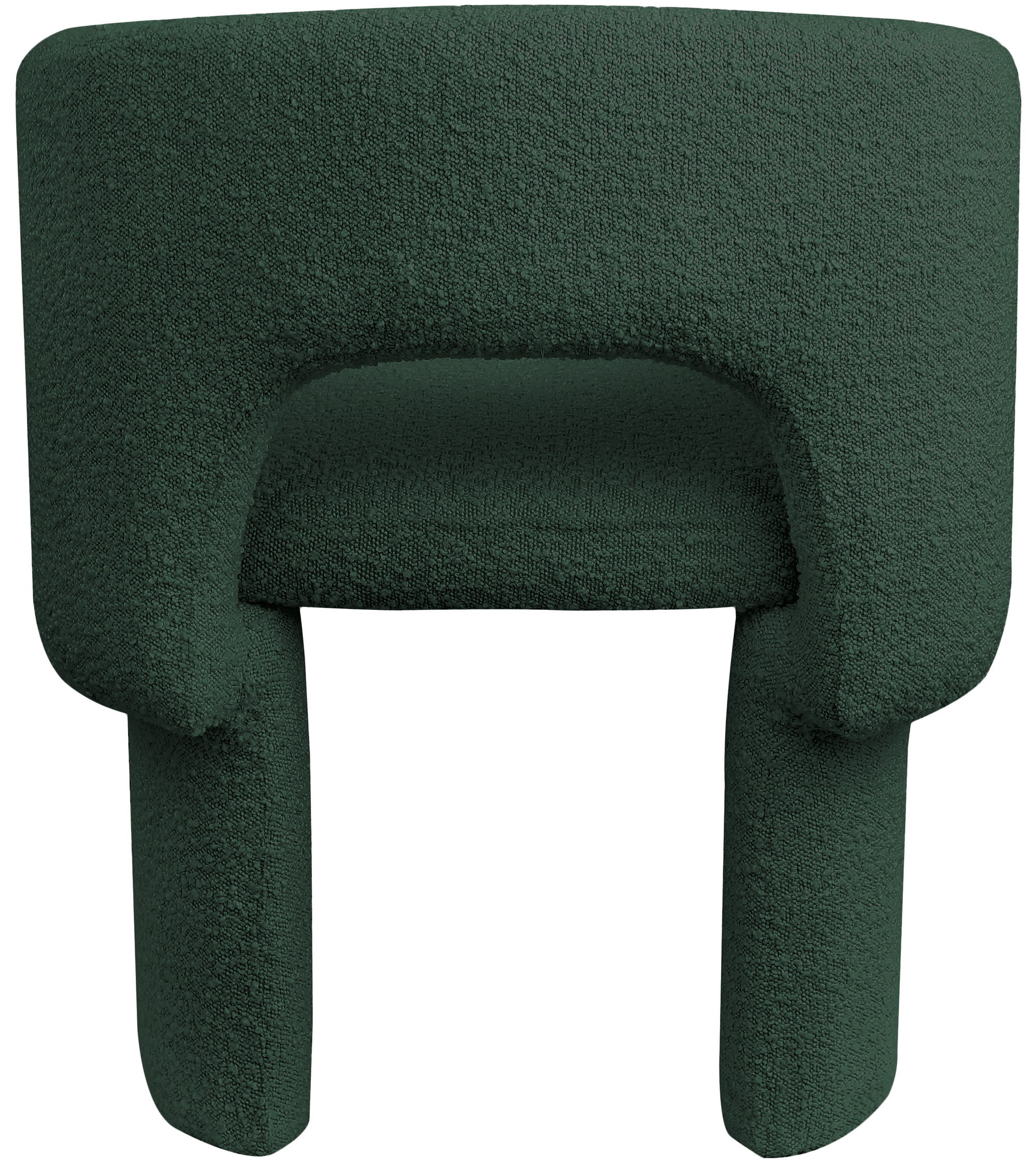 Emmet - Boucle Dining Chair / Accent Chair - Green