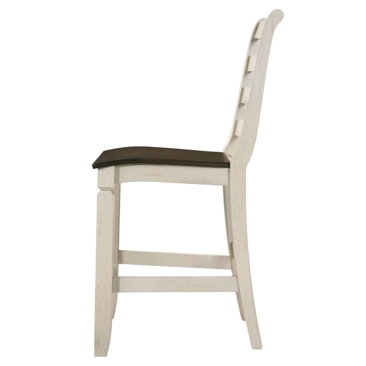 Tasnim - Counter Height Chair (Set of 2) - Oak & Antique White, white, view 4