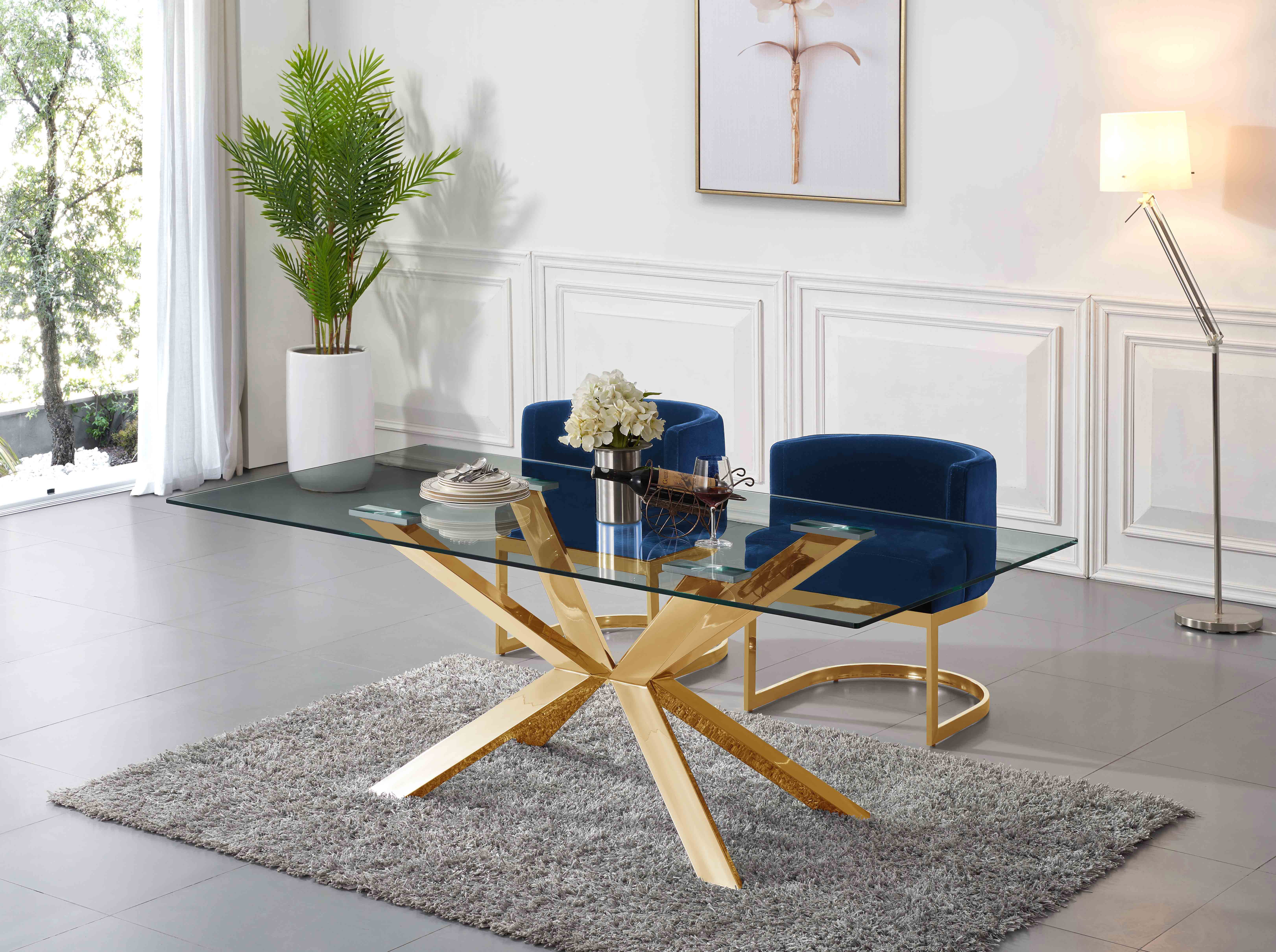 Gianna - Dining Chair - Navy