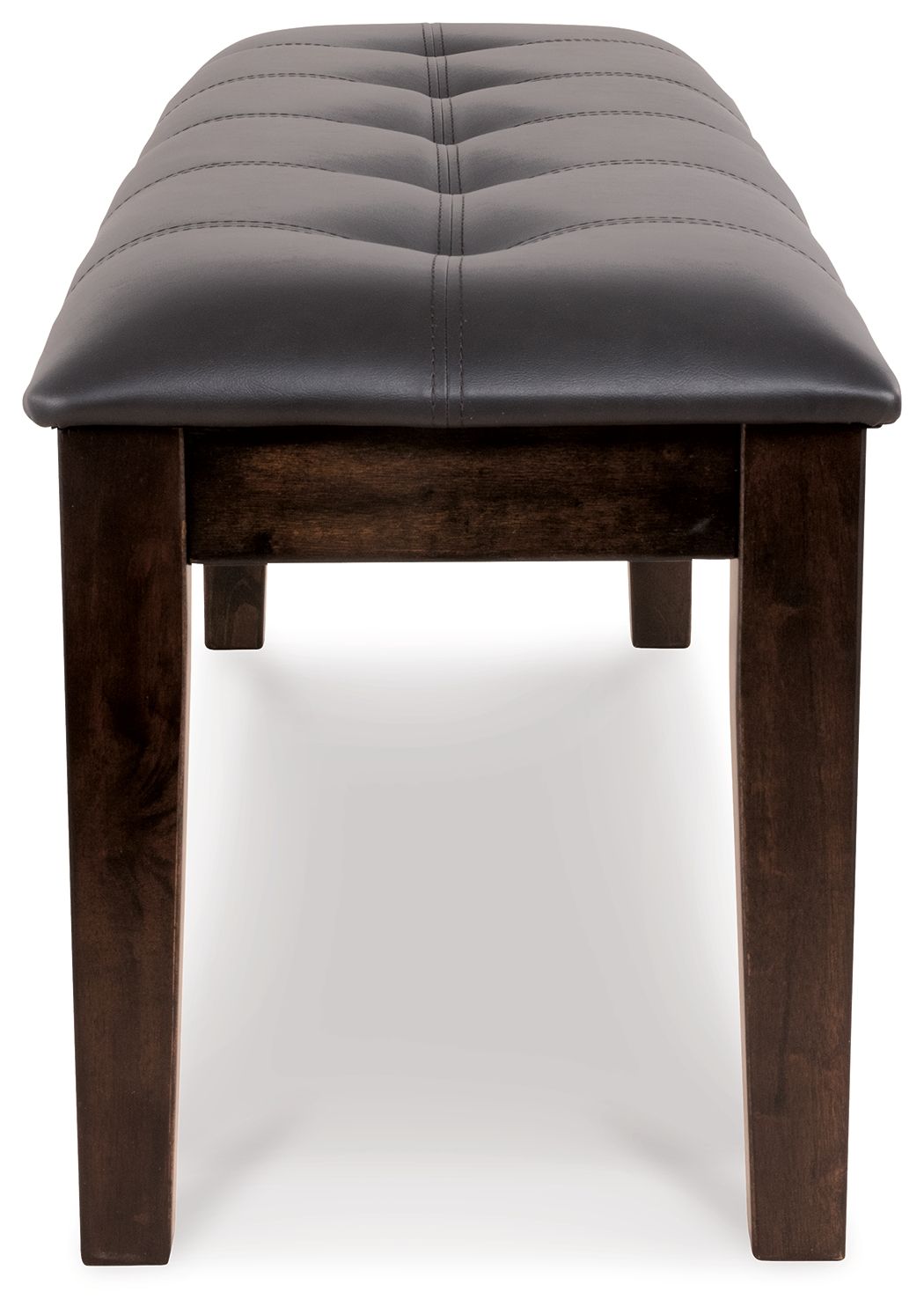 Ashley Furniture Haddigan - Large UPH Dining Room Bench - Dark Brown - Image 5