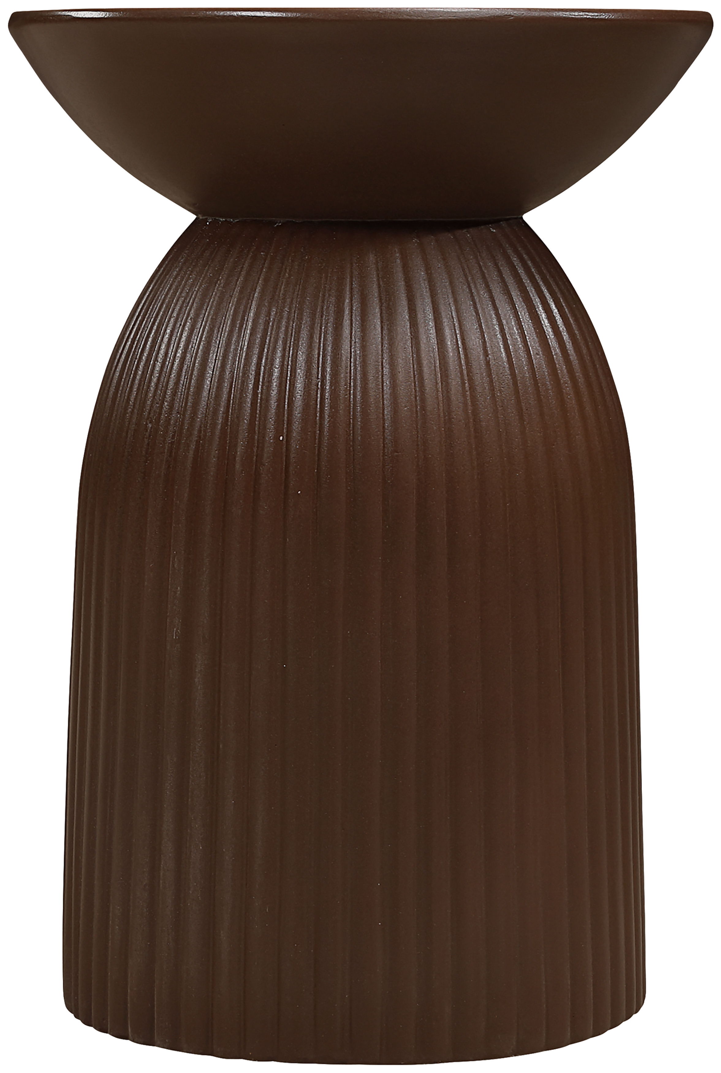 Opani - Concrete End Table - Brown