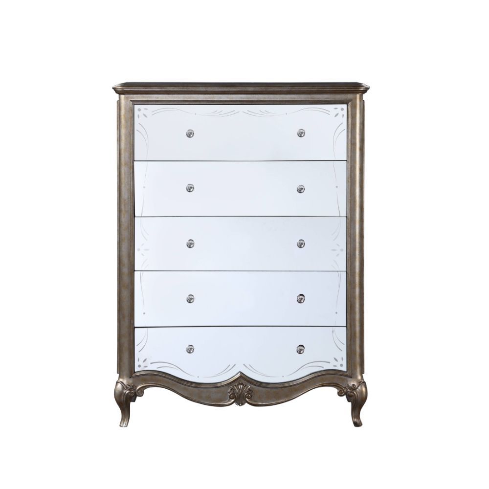 Esteban - Chest - Antique Champagne, beige, view 2