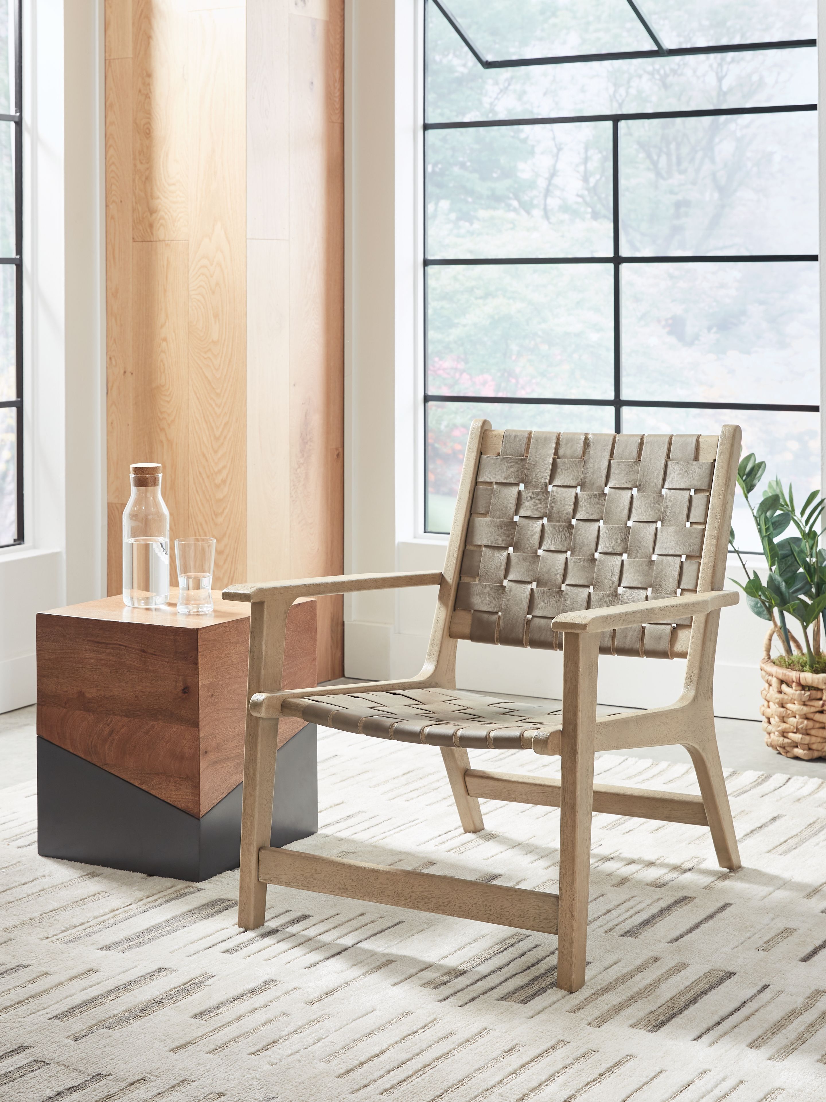 Ashley Furniture Jameset - Accent Chair - Taupe - Image 2