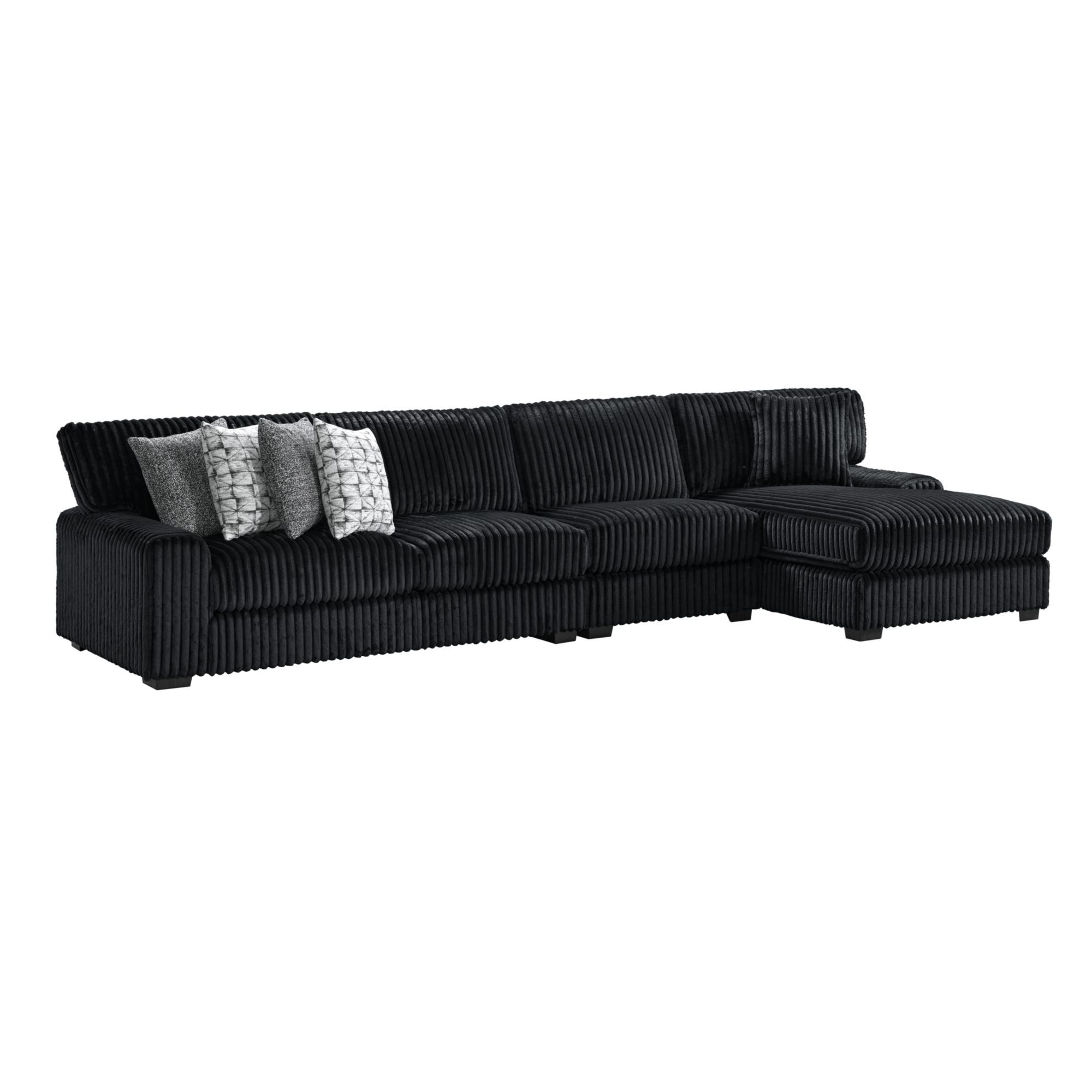 3 Pc · Sectional Set With RHF Chaise 1 Pillow
