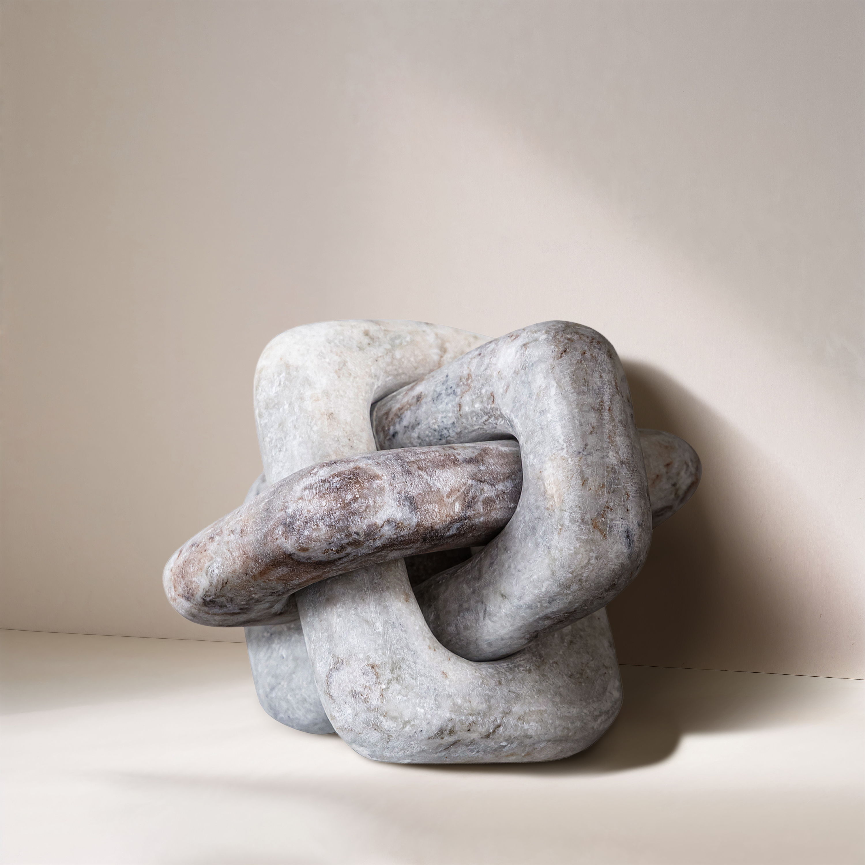 Bond - Marble Decorative Knot - Brown