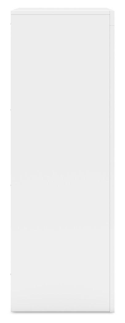 Ashley Furniture Binterglen - Five Drawer Chest - White - Image 8