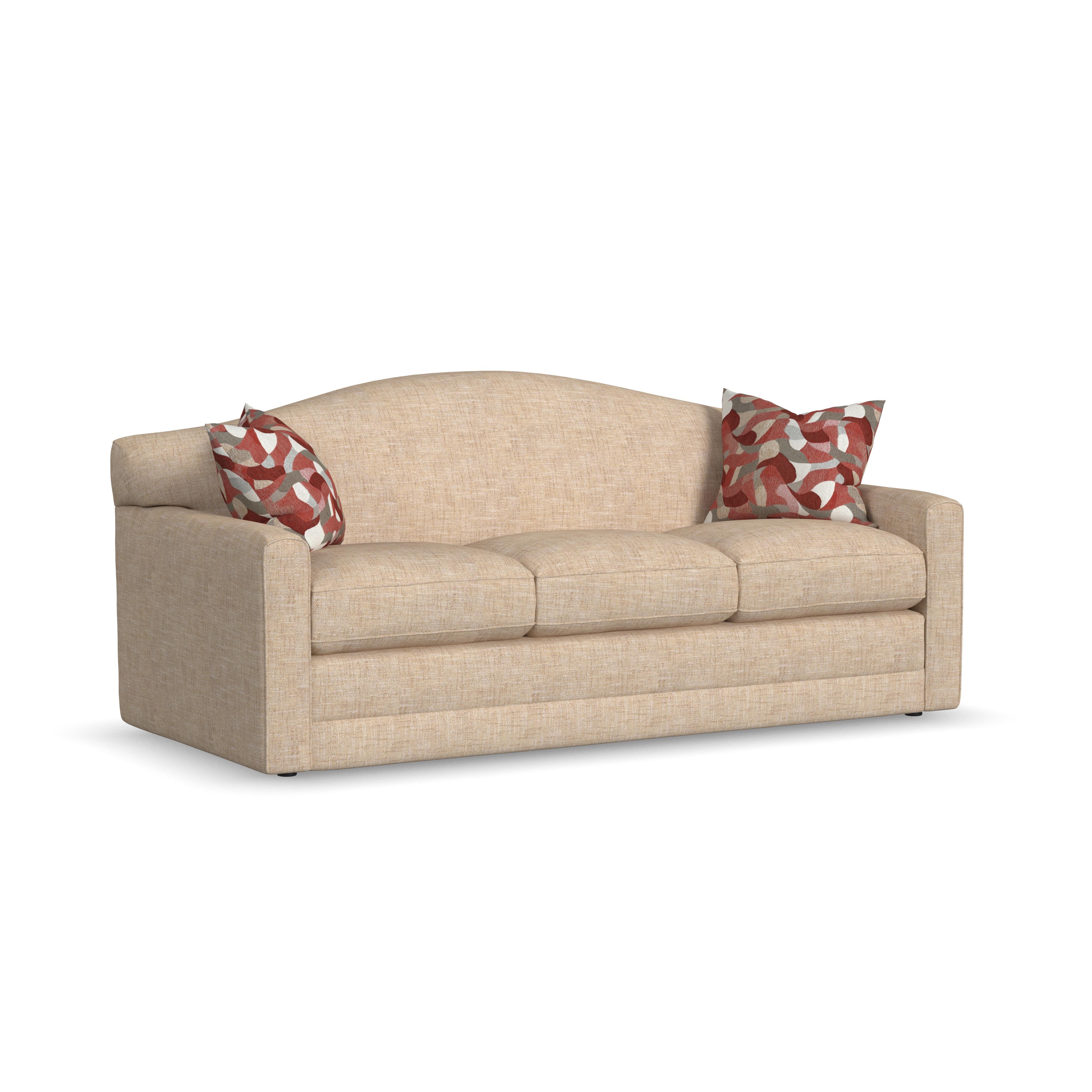 Aggie - Fabric Sofa, white