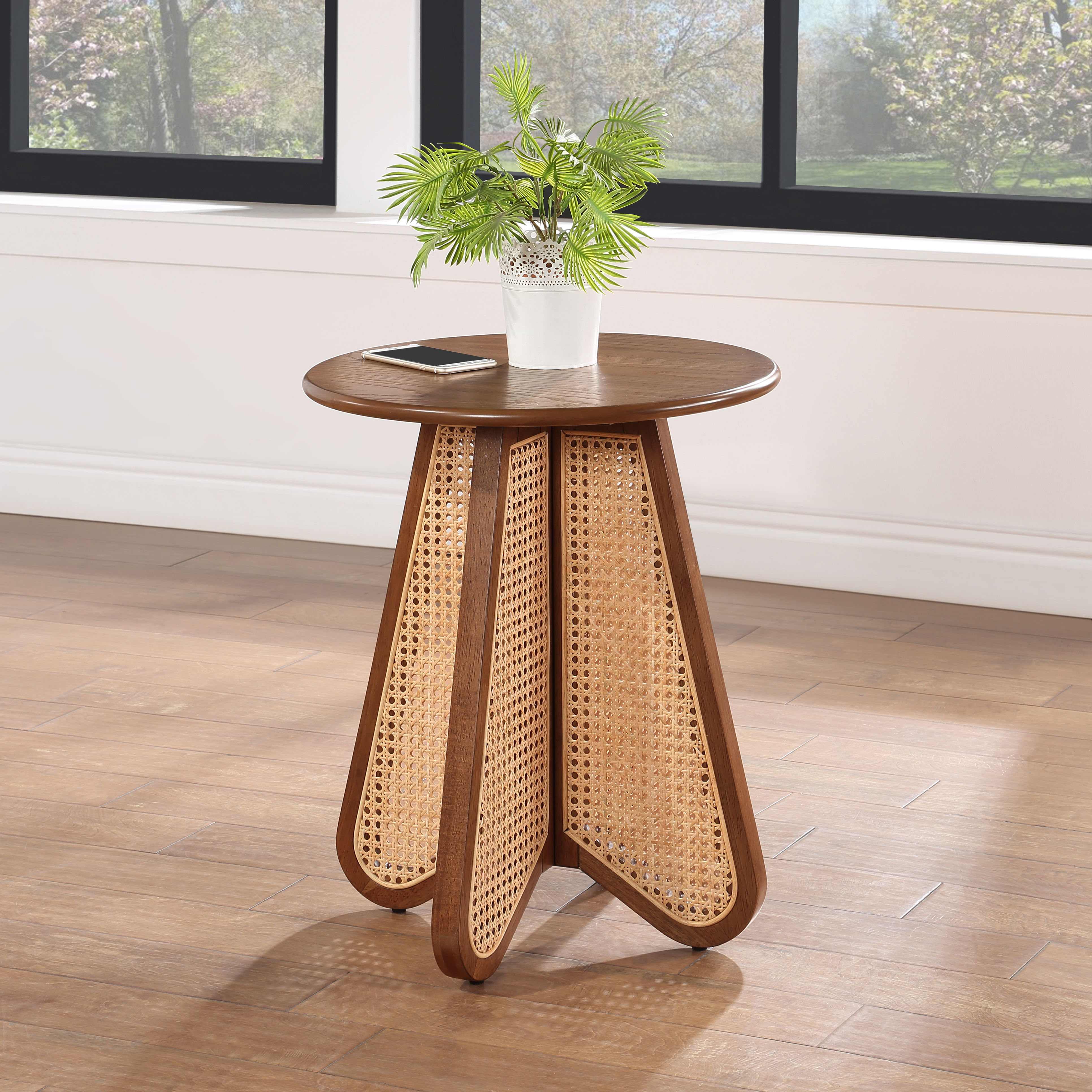 Butterfly - End Table - Walnut