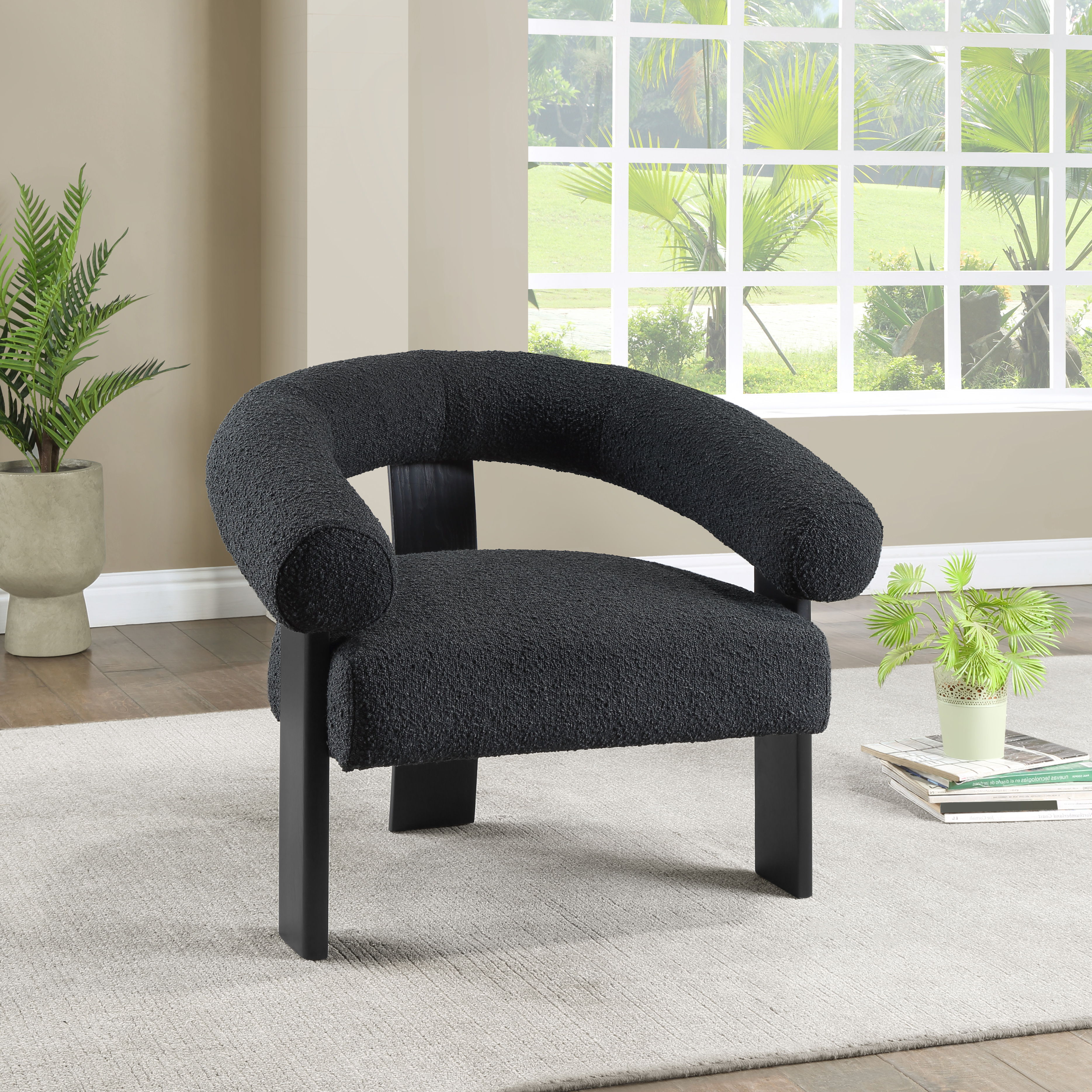 Winston - Accent Chair - Black