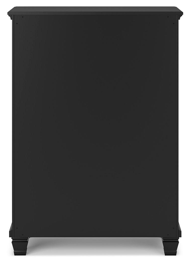 Ashley Furniture Lanolee - Five Drawer Chest - Black - Image 5