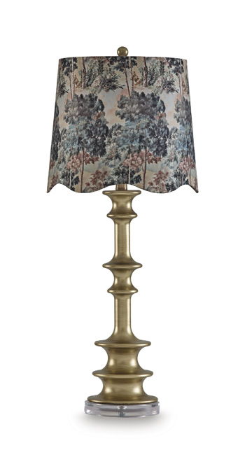 Jaystower – Poly Table Lamp – Antique Gold Color