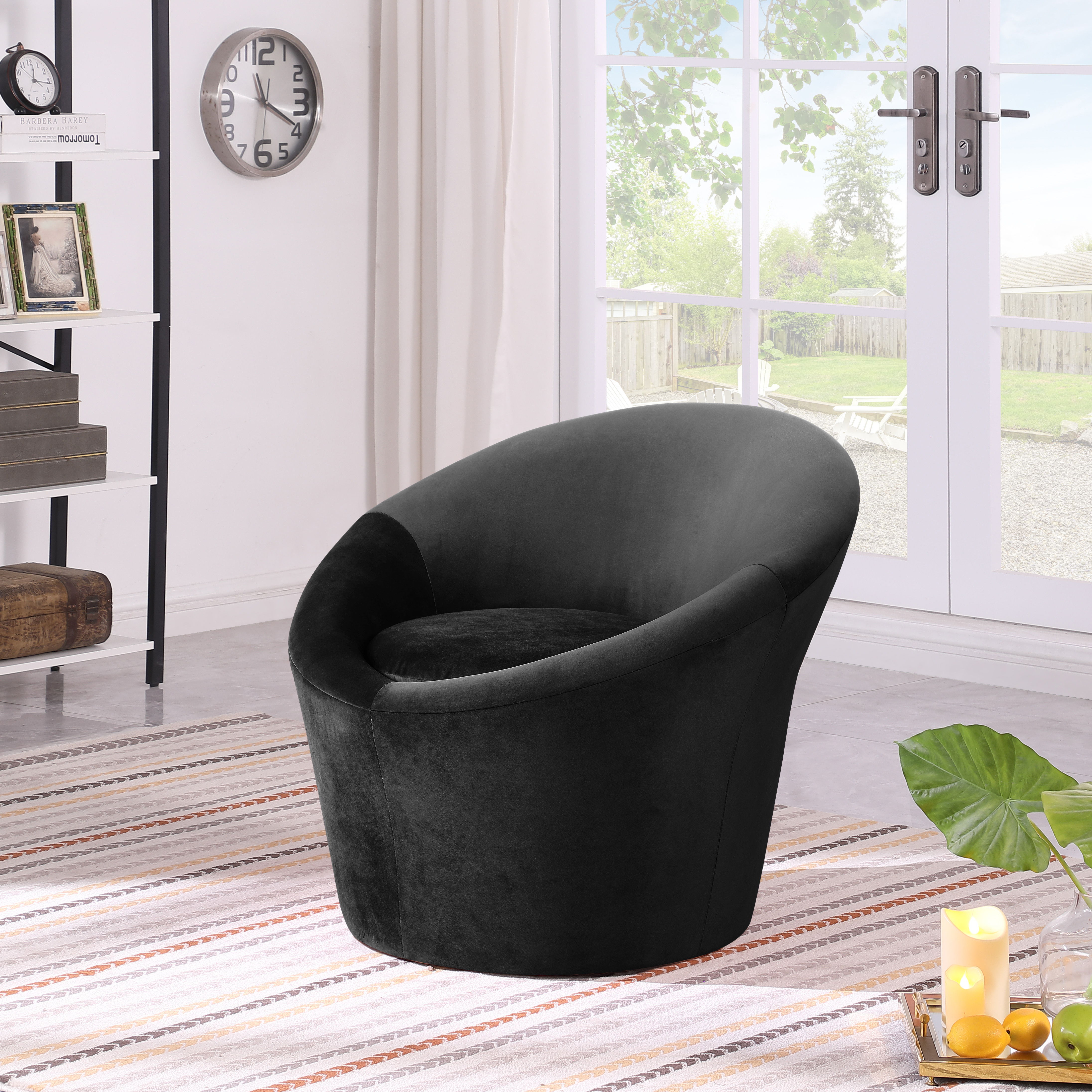 Tristan - Accent Chair - Black