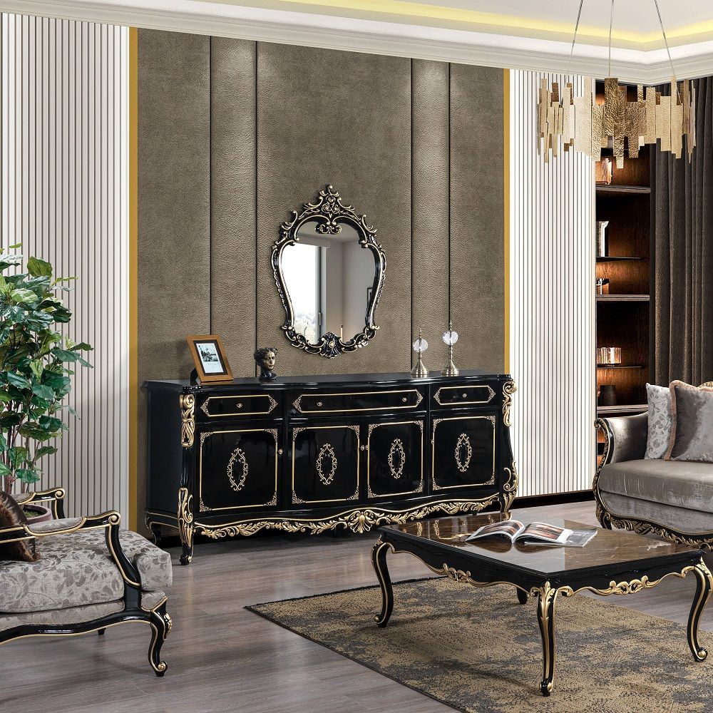 Betria - Mirror - Gold & Black, black, view 3