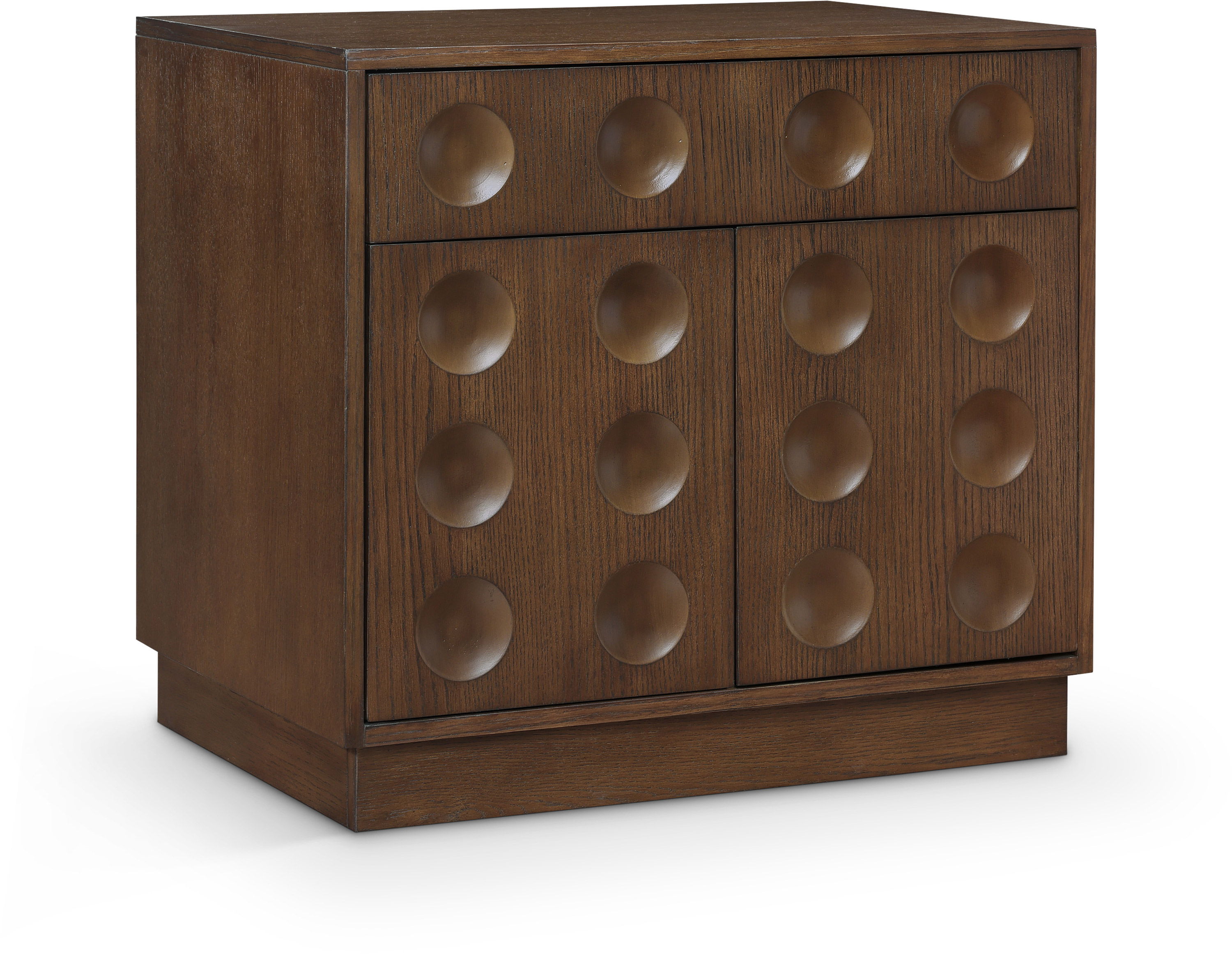 Compass - Night Stand - Brown