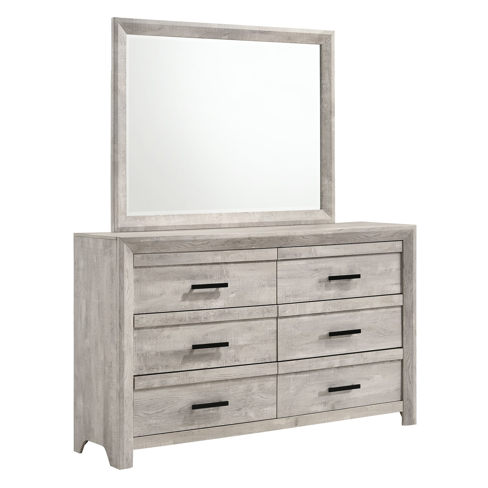 Eleanor - Dresser & Mirror Set - White