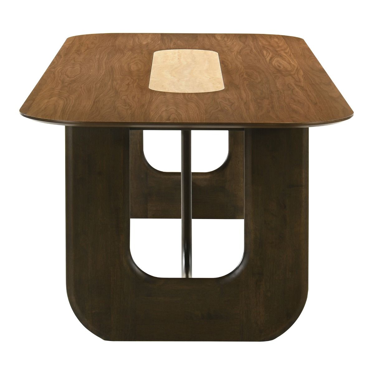 Kyree - Dining Table - Walnut, dark brown, view 3