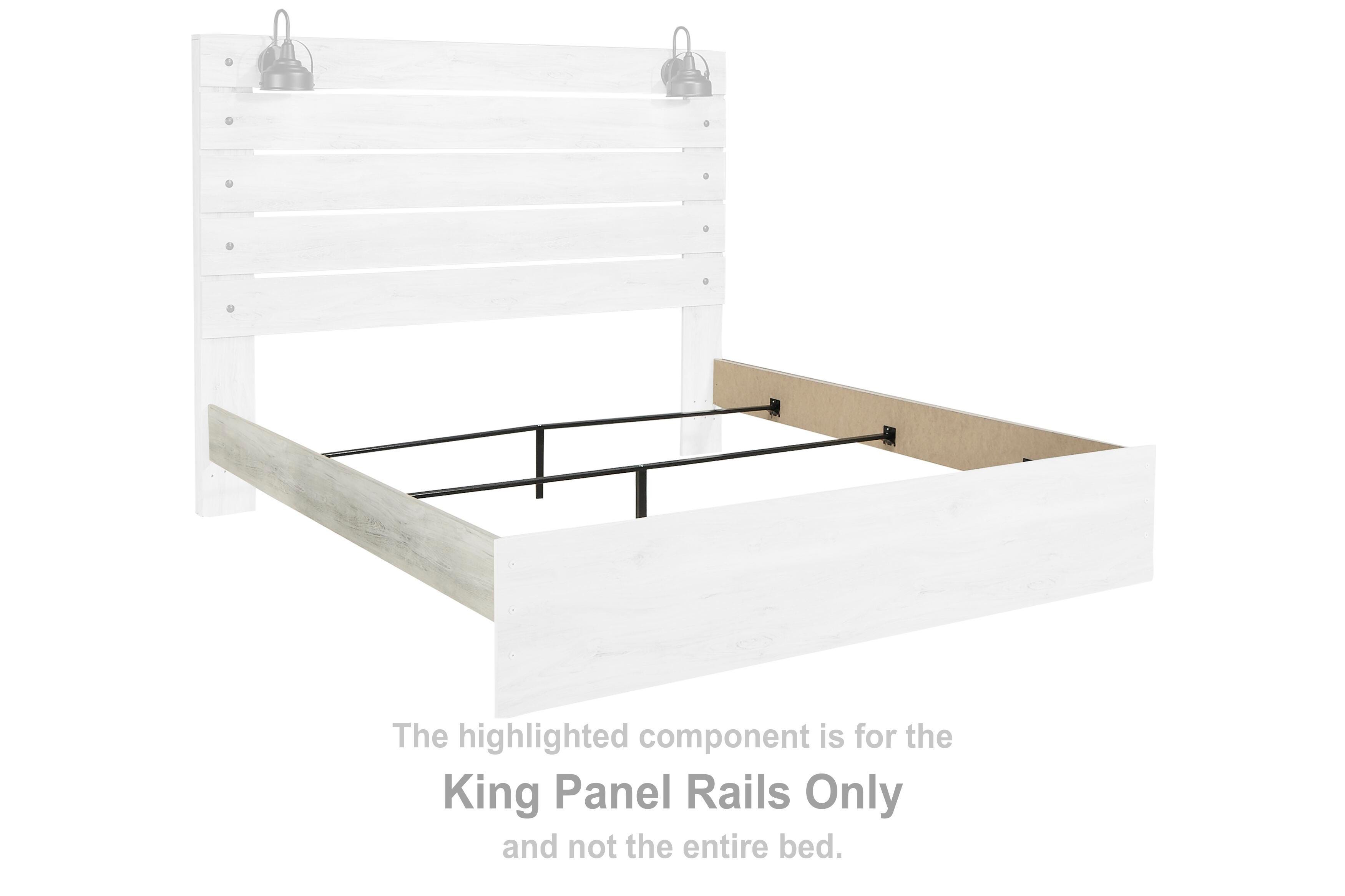 Cambeck – King Panel Rails – Whitewash
