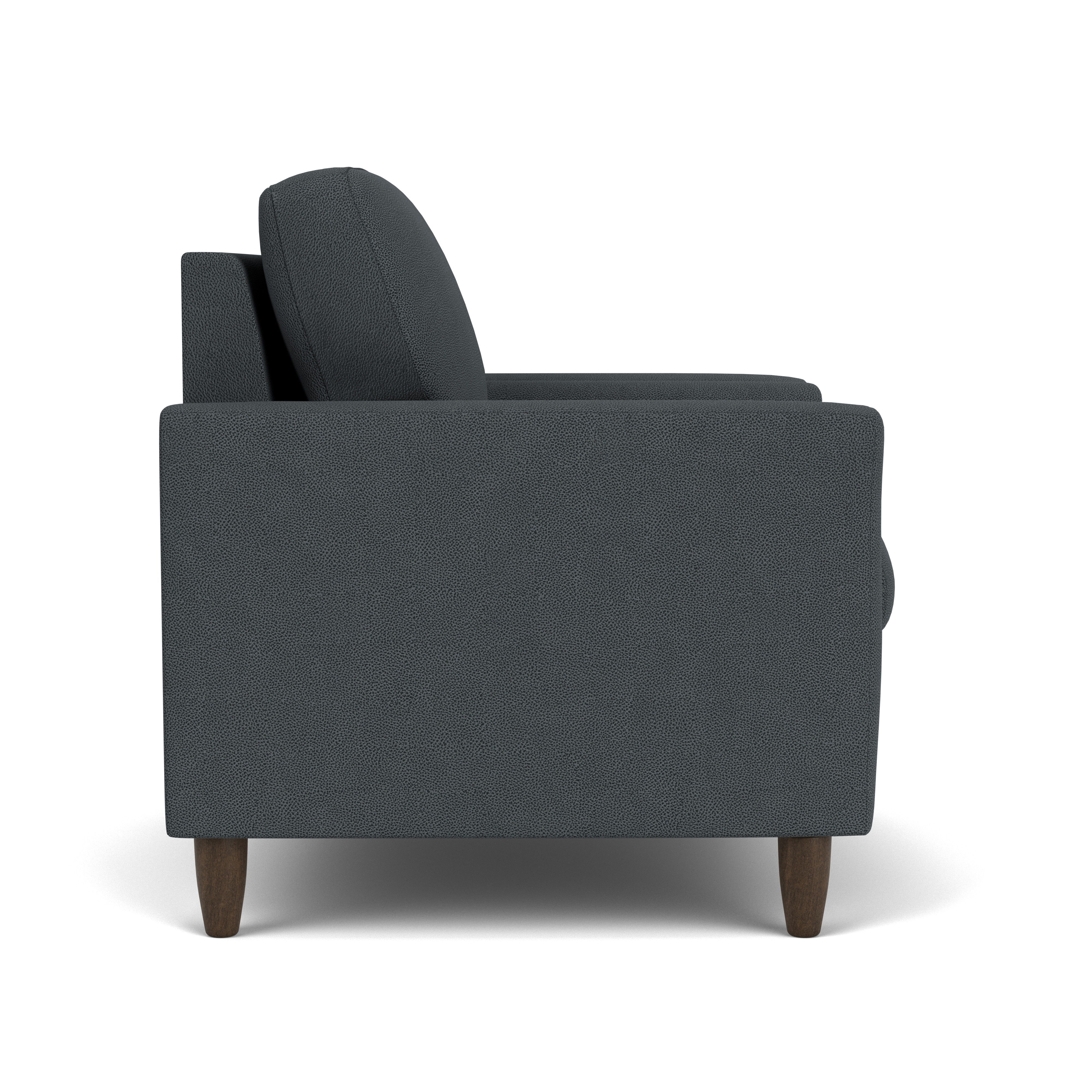 Thomas - Fabric Chair, dark brown, view 8