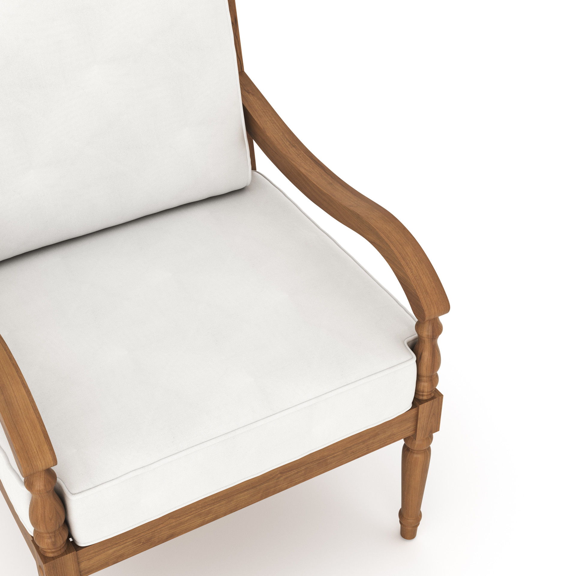 Savannah - Club Chairs (Set of 2) - White Linen, white, view 4