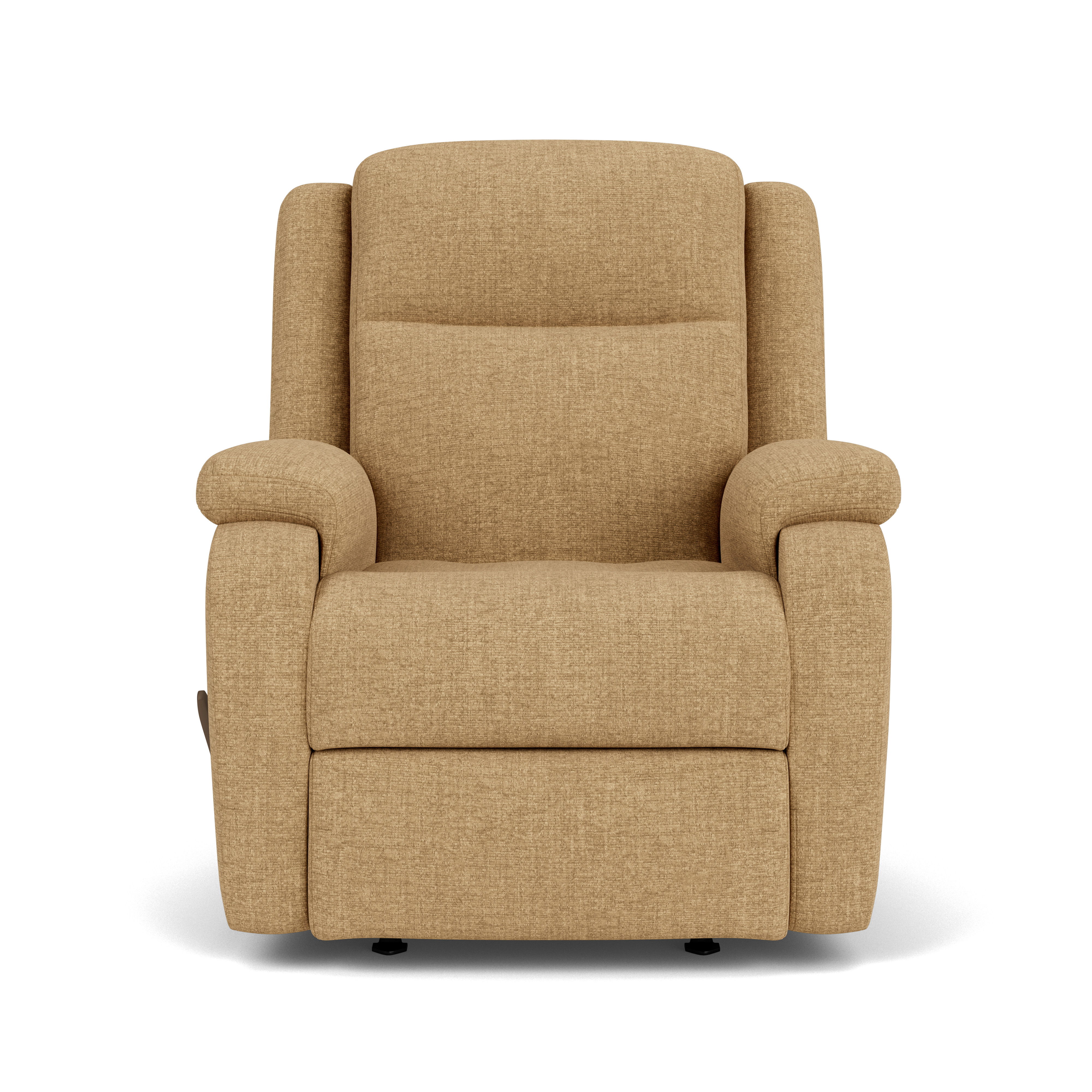 Magnus - Transitional Fabric Recliner, gray, view 3