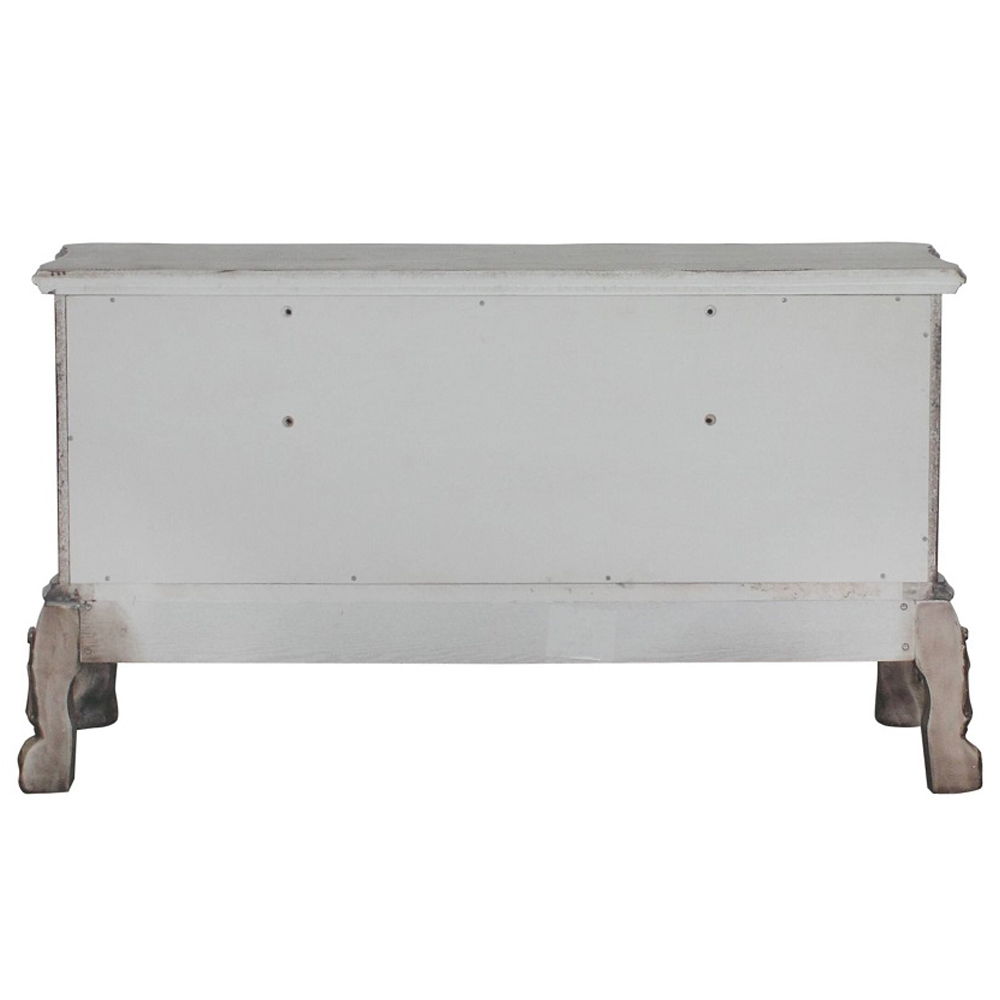Dresden - Vanity Desk - Vintage Bone White, beige, view 2