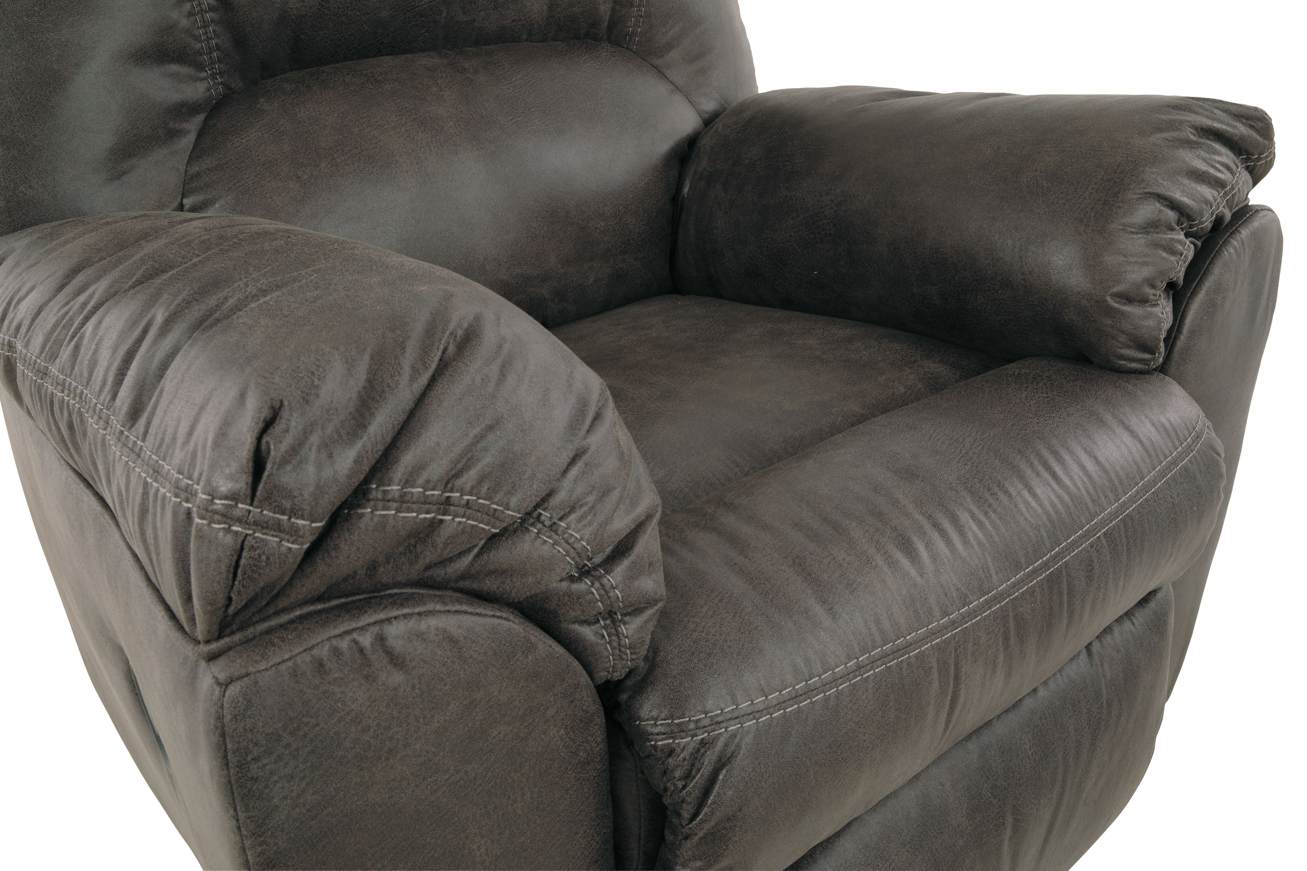 Ashley Furniture Tambo - Rocker Recliner - Pewter - Image 9