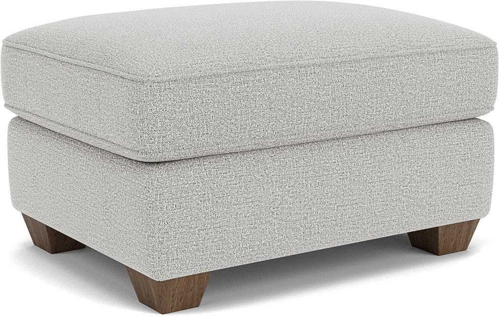 Carson - Fabric Ottoman, beige, view 2