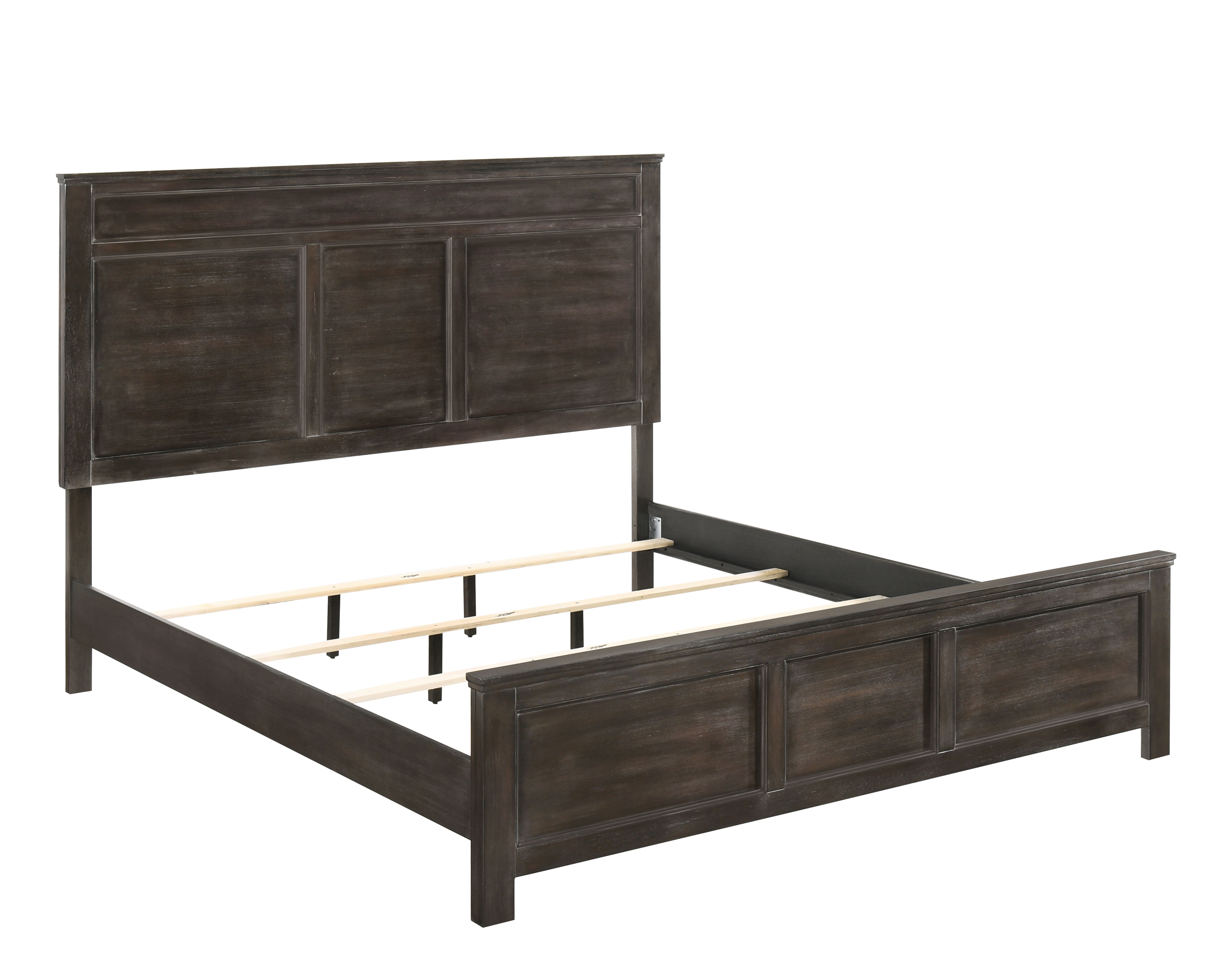 Andover - 5/0 Queen Bed - Nutmeg
