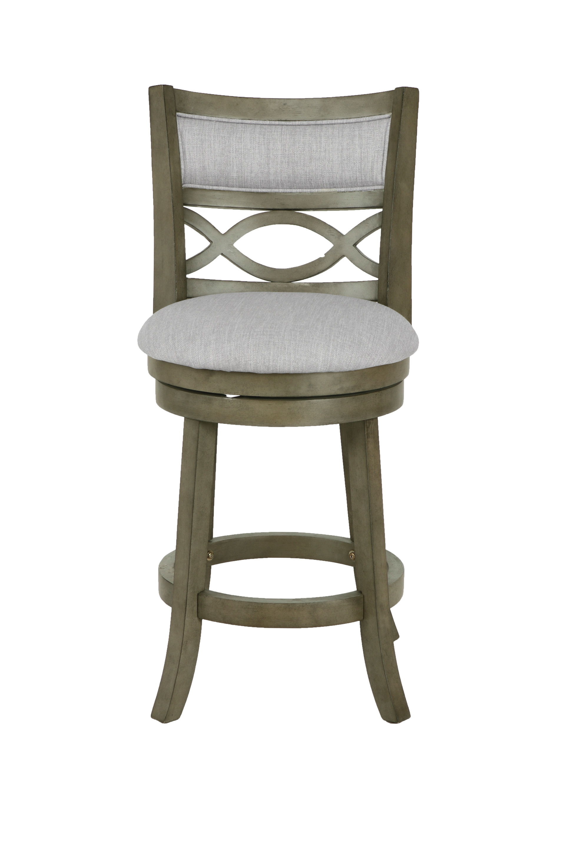 Manchester - Counter Stool - Antique Gray - Fabric