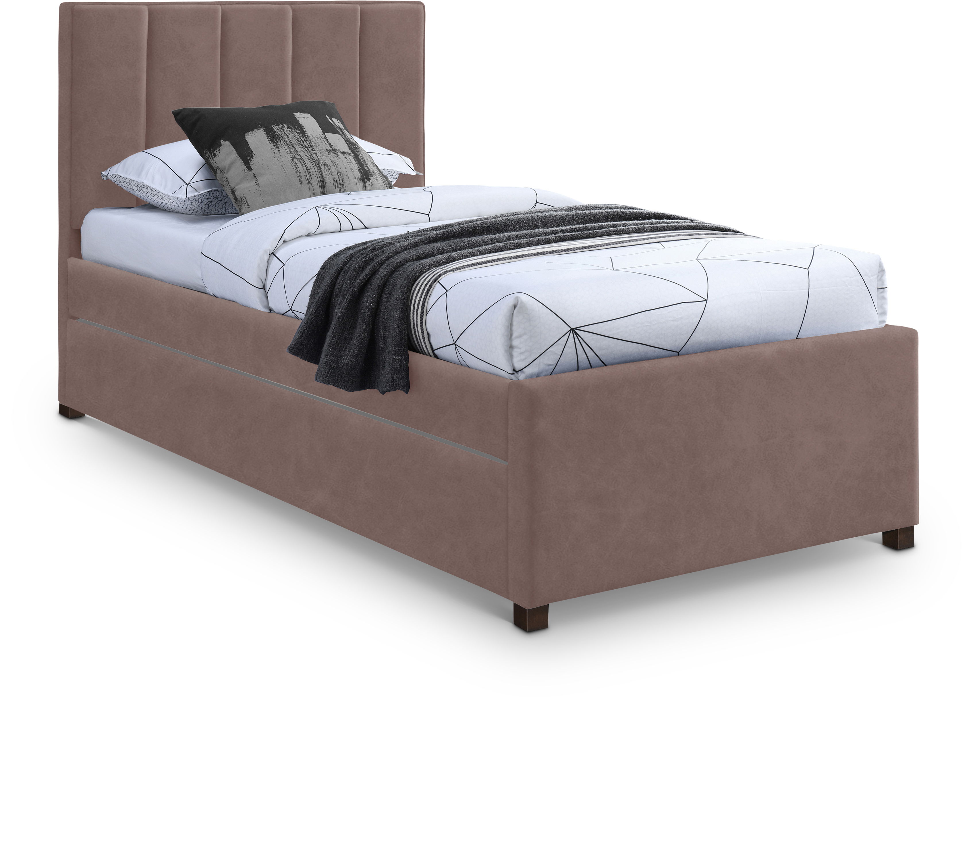 Hudson - Twin Trundle Bed - Brown