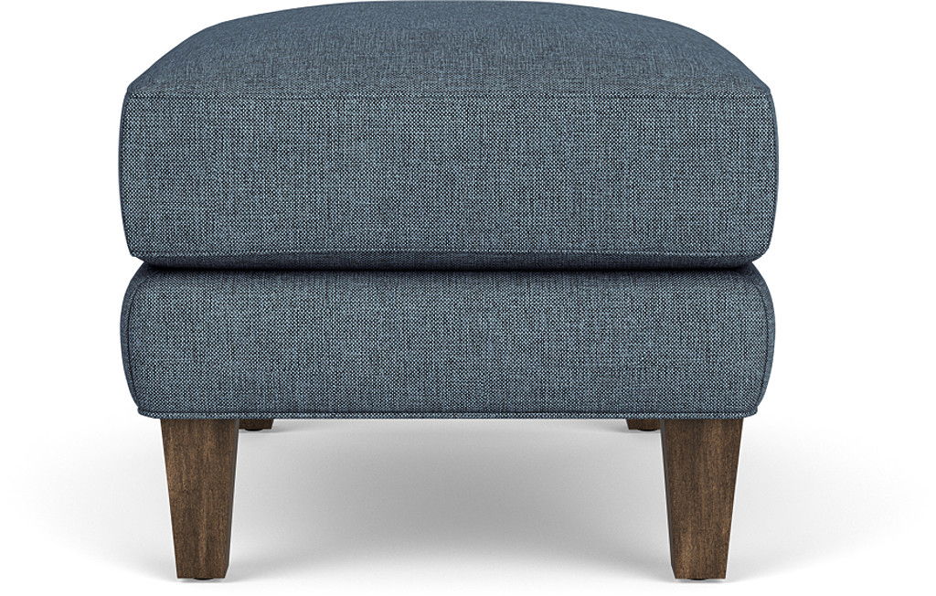 Venture - Fabric Ottoman, white, view 8