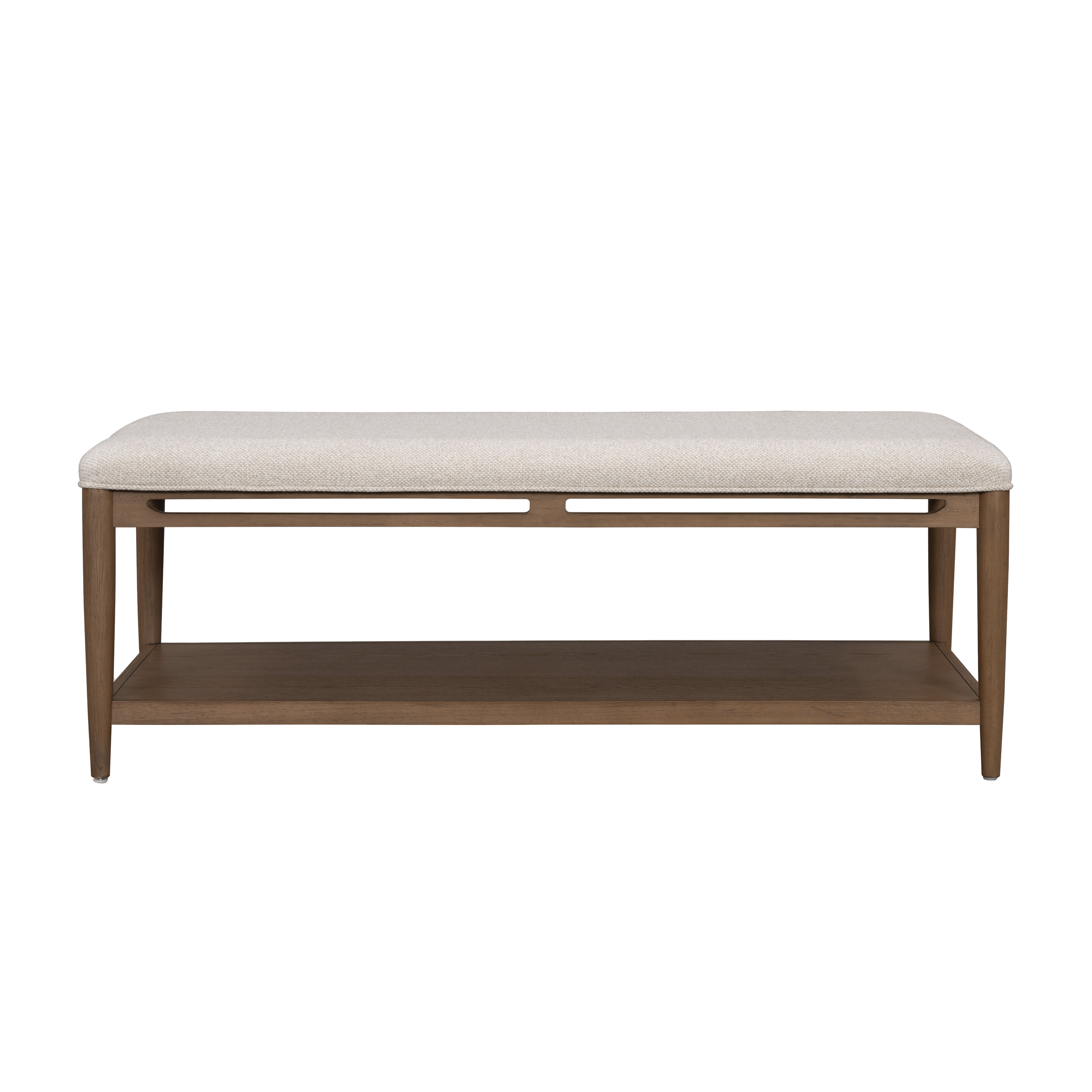 Verona - Rectangular Coffee Table - Beige / Dark Brown, beige, view 2