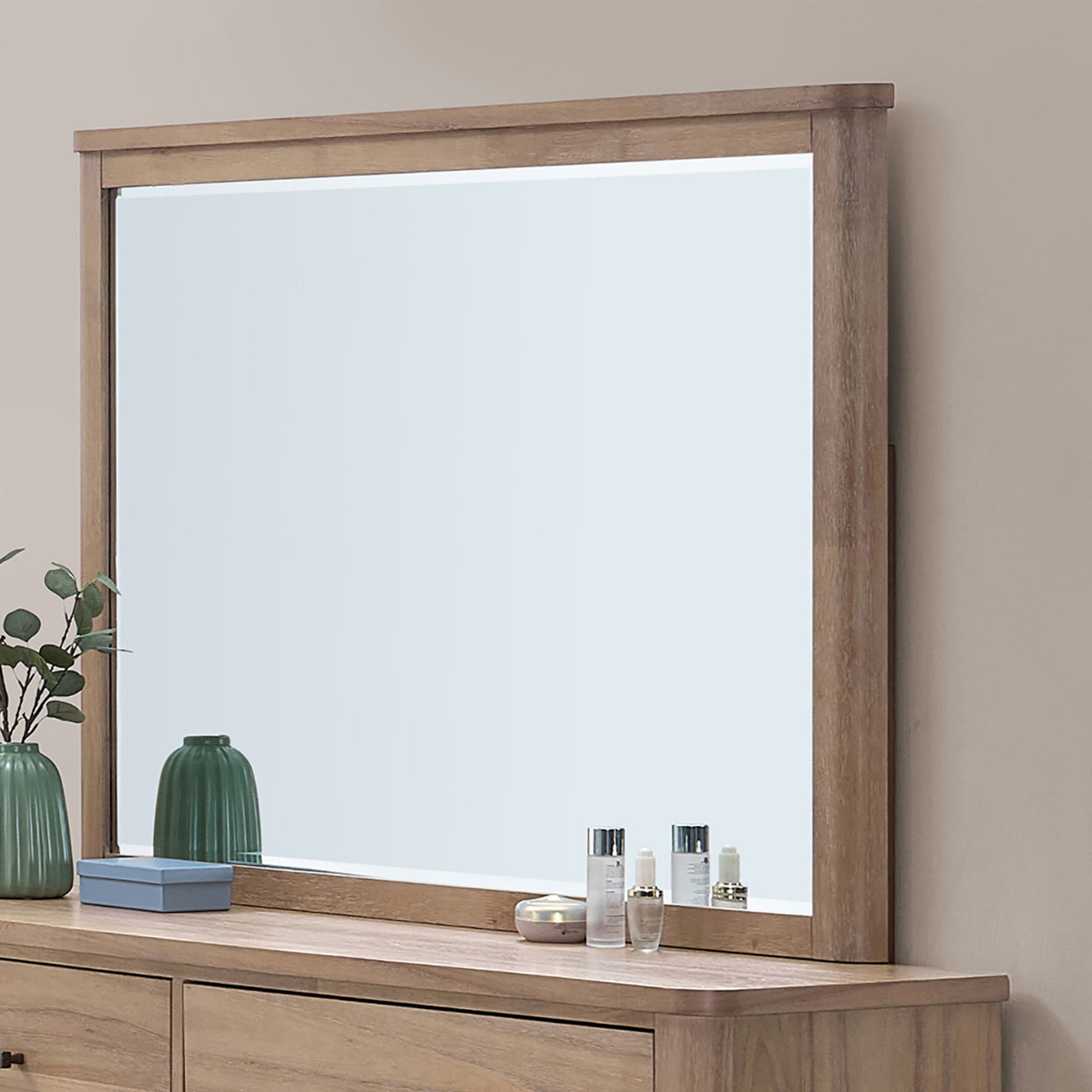 Anika - Mirror - Natural / Brown, light brown, view 7