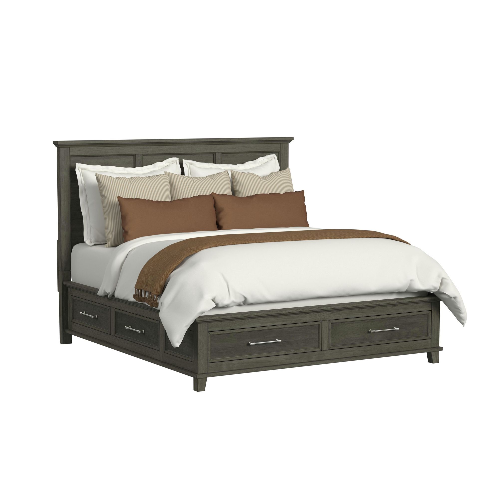 King Storage Bed