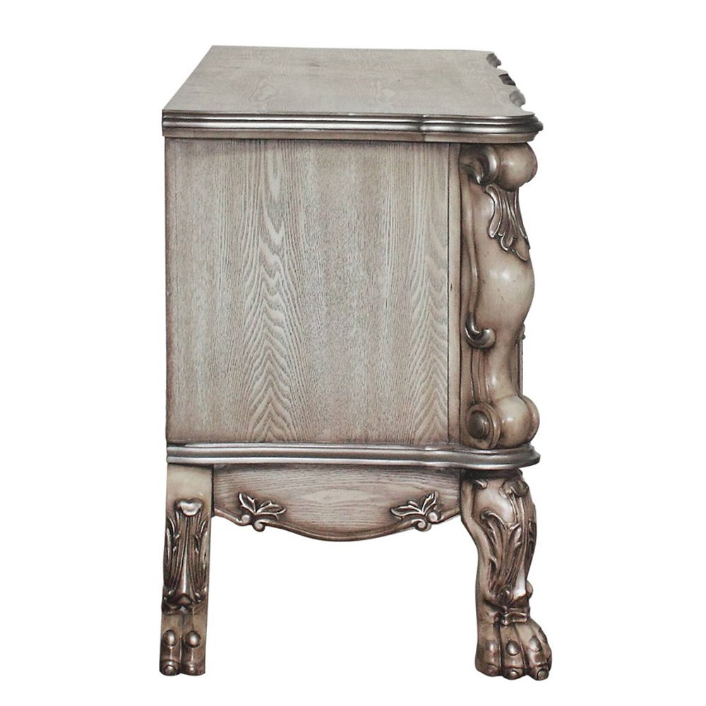 Dresden - Vanity Desk - Vintage Bone White, beige, view 3