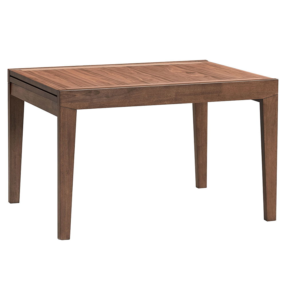 Mayah - Dining Table - Walnut, dark brown, view 2