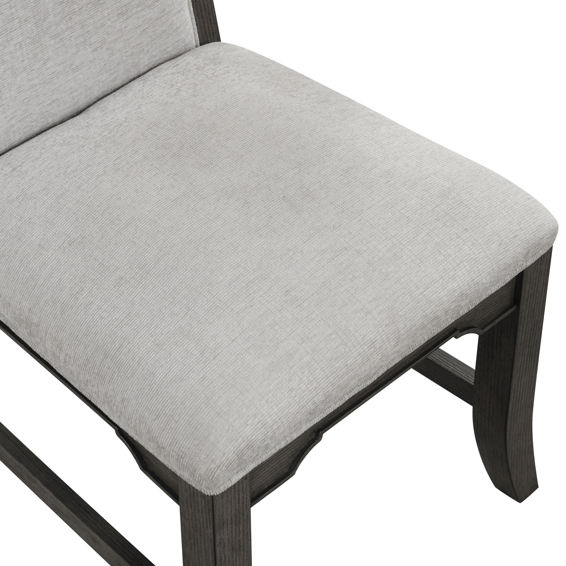 Lisbon - Dining Side Chair (Set of 2) - Gray, dark gray, view 5