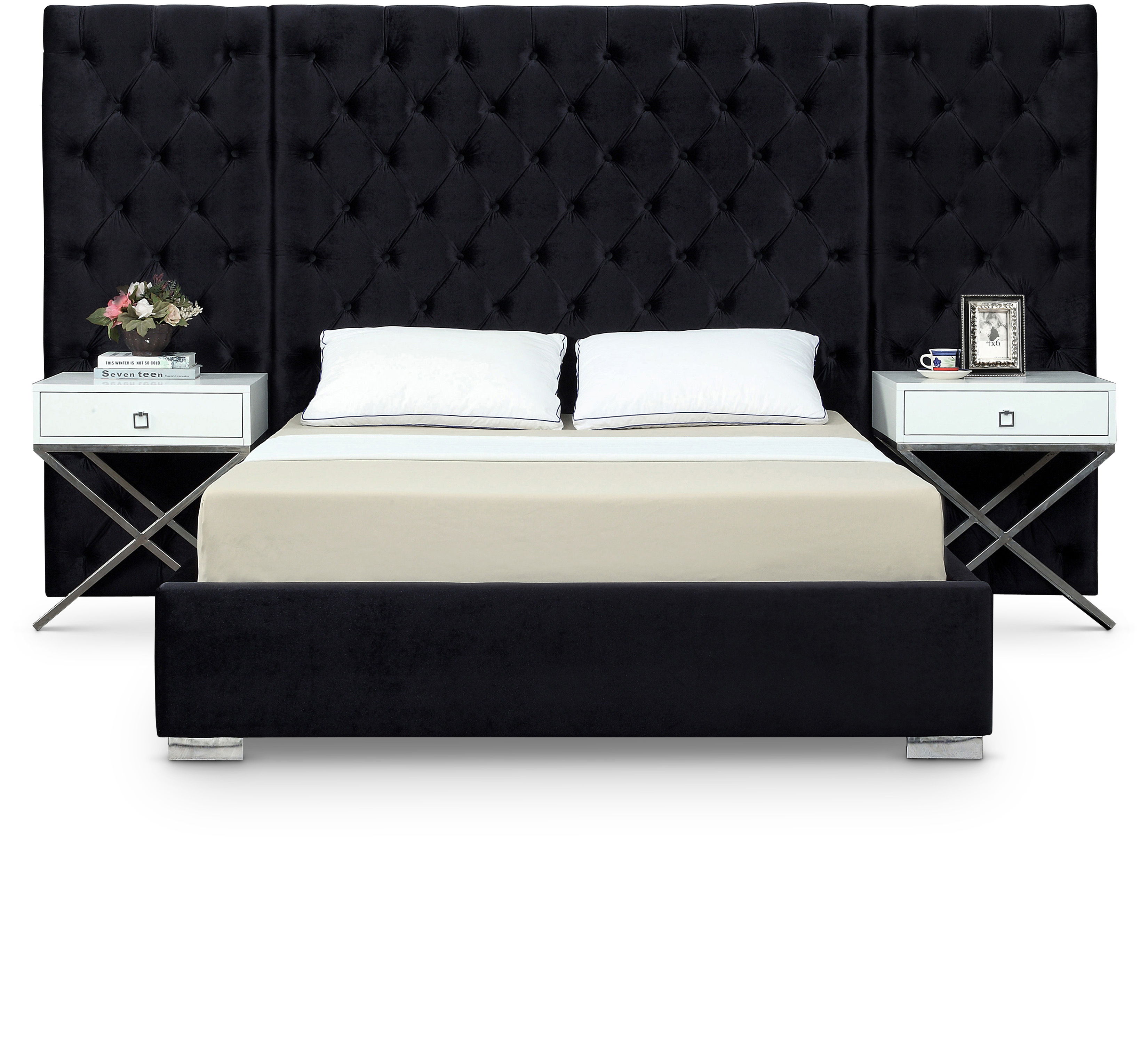 Grande - King Bed - Black