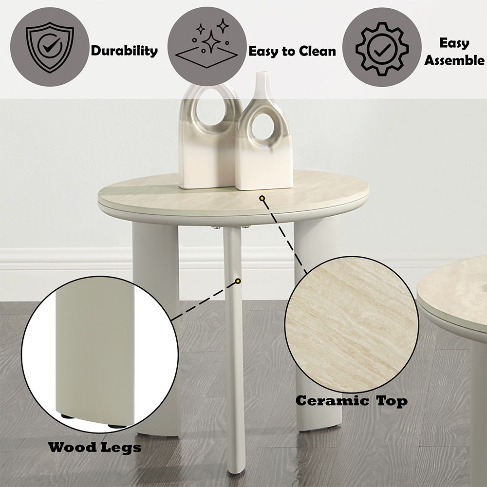 Ingram - End Table - Sintered Stone & Light Gray, light gray, view 7