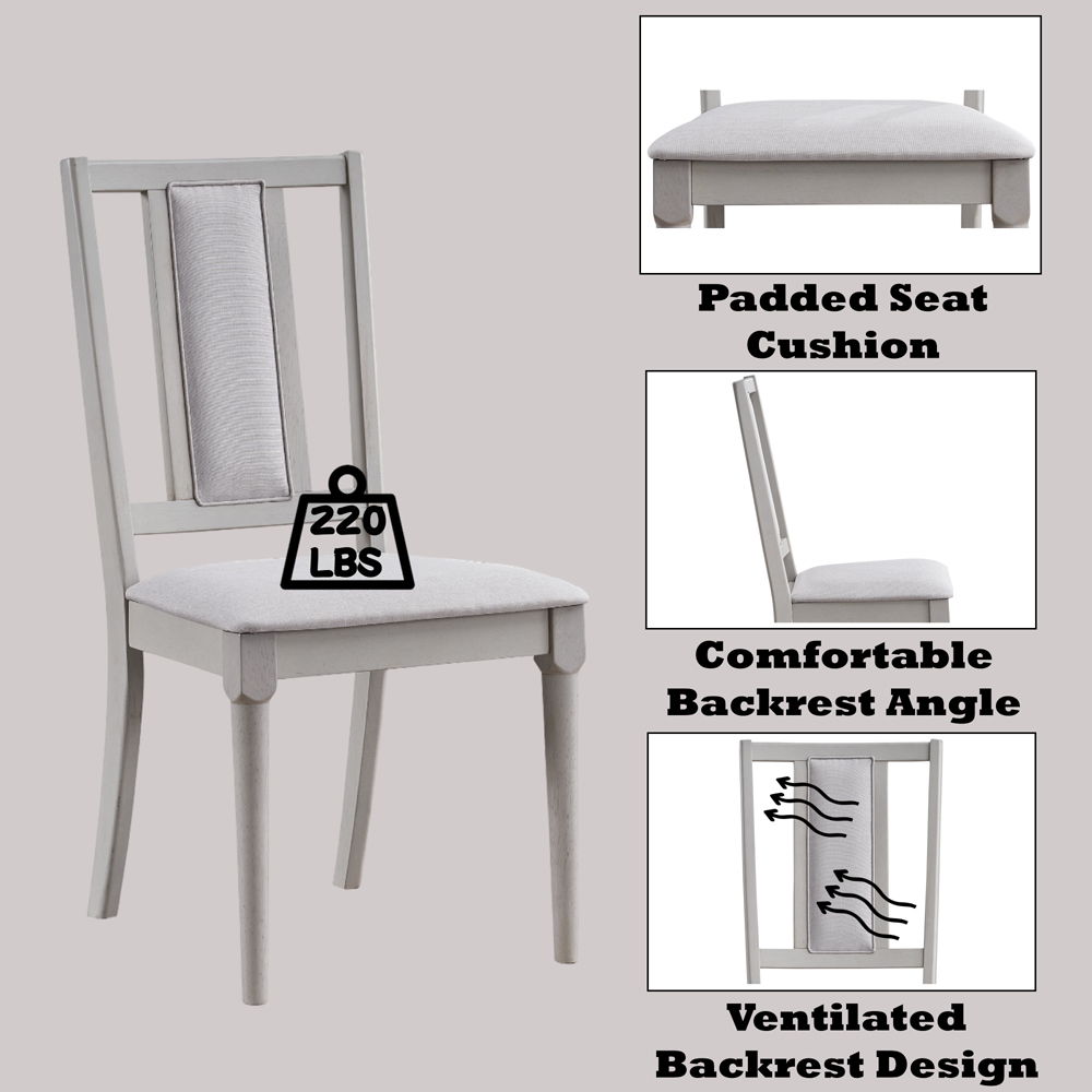 Marta - Side Chair (Set of 2) - Beige Linen & Natural, beige, view 5