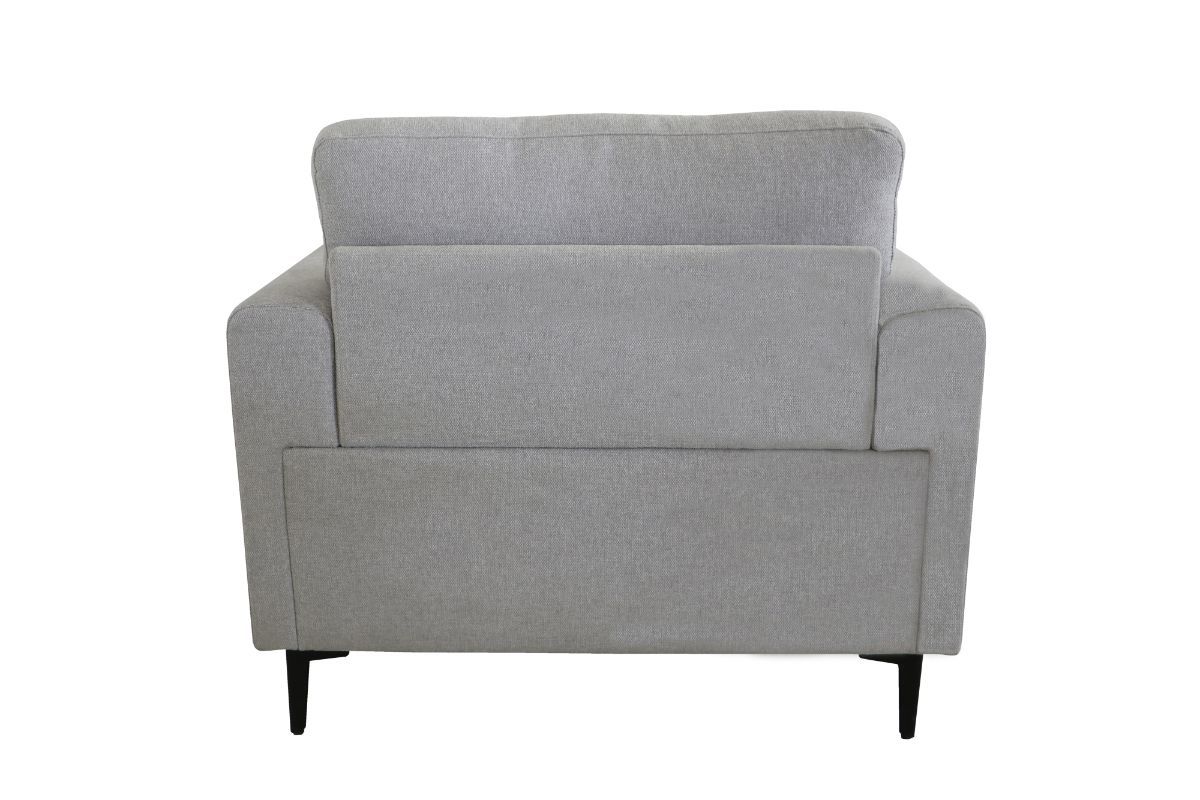Kyrene - Chair - Light Gray Linen, light gray, view 2