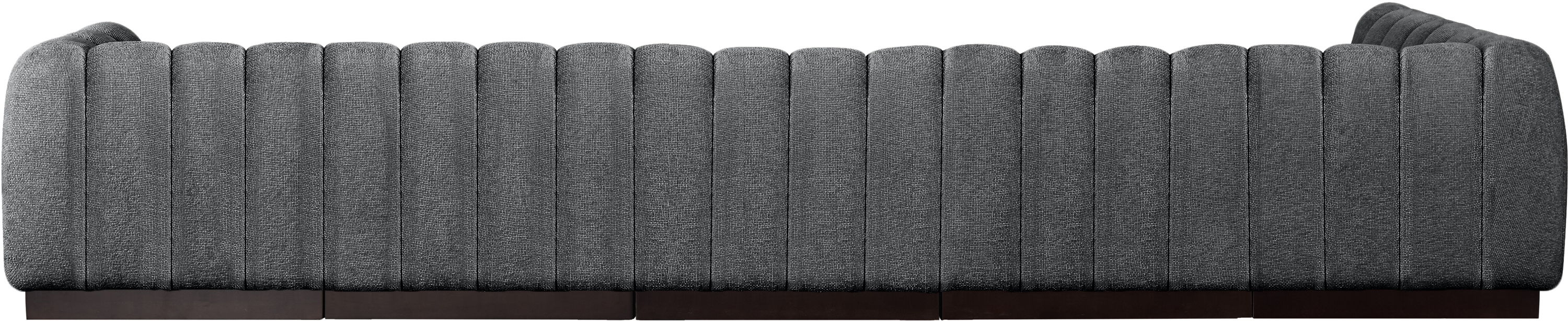 Quinn - 6 Piece Modular Sectional - Gray