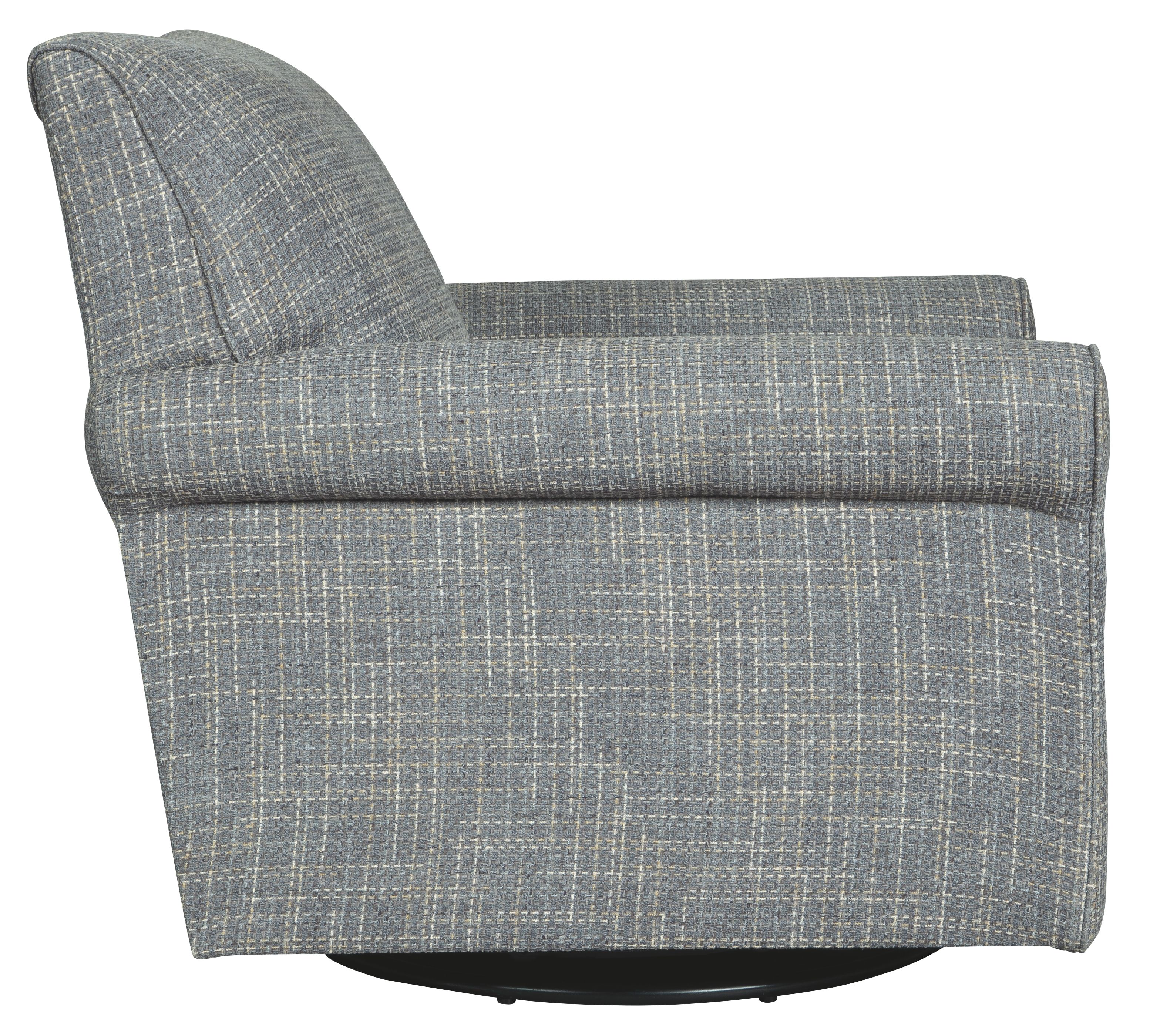 Ashley Furniture Renley - Swivel Glider Accent Chair - Ash - Image 5